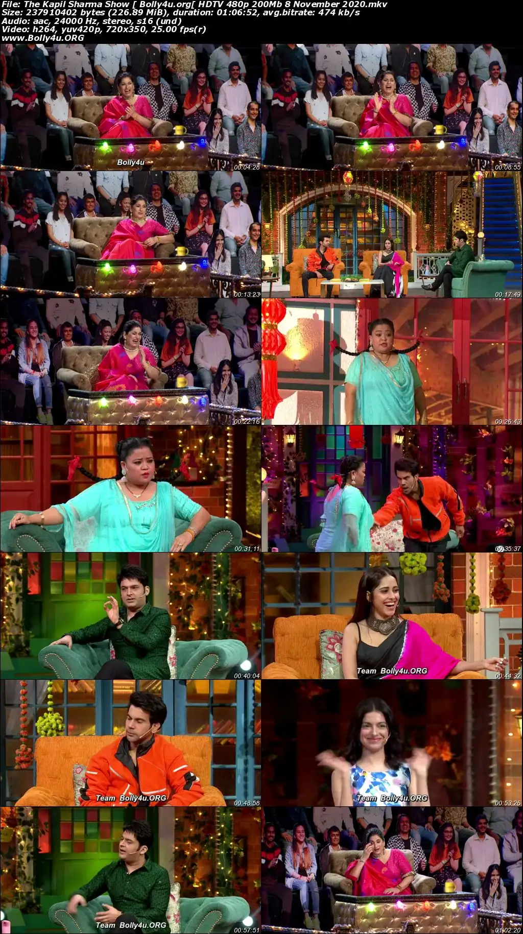 The Kapil Sharma Show HDTV 480p 200Mb 08 November 2020 Download The Kapil Sharma Show HDTV 480p 200Mb 08 November 2020 Download