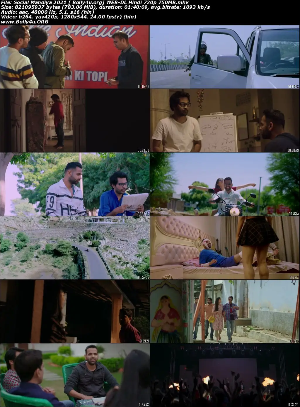 Social Mandiya 2021 WEB-DL 750Mb Hindi Movie Download 720p