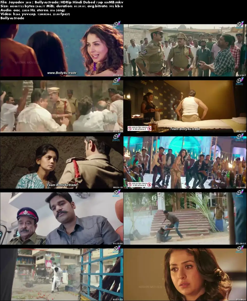  Jayadev 2018 HDRip 350MB Hindi Dubbed 480p Download