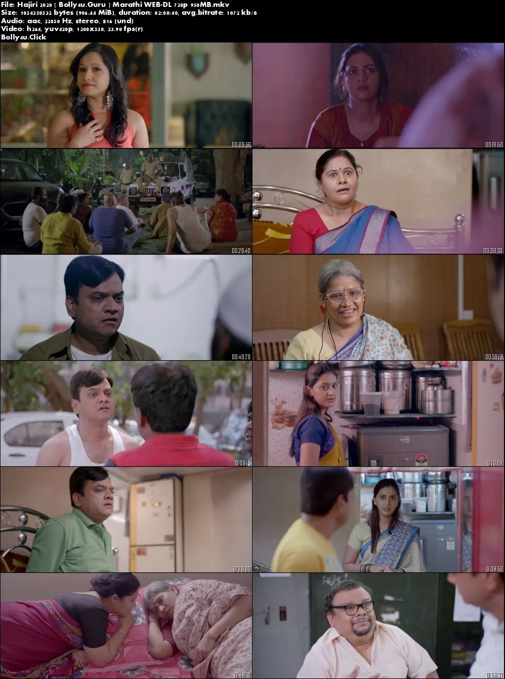 Hajiri 2020 WEB-DL 300MB Marathi 480p Download