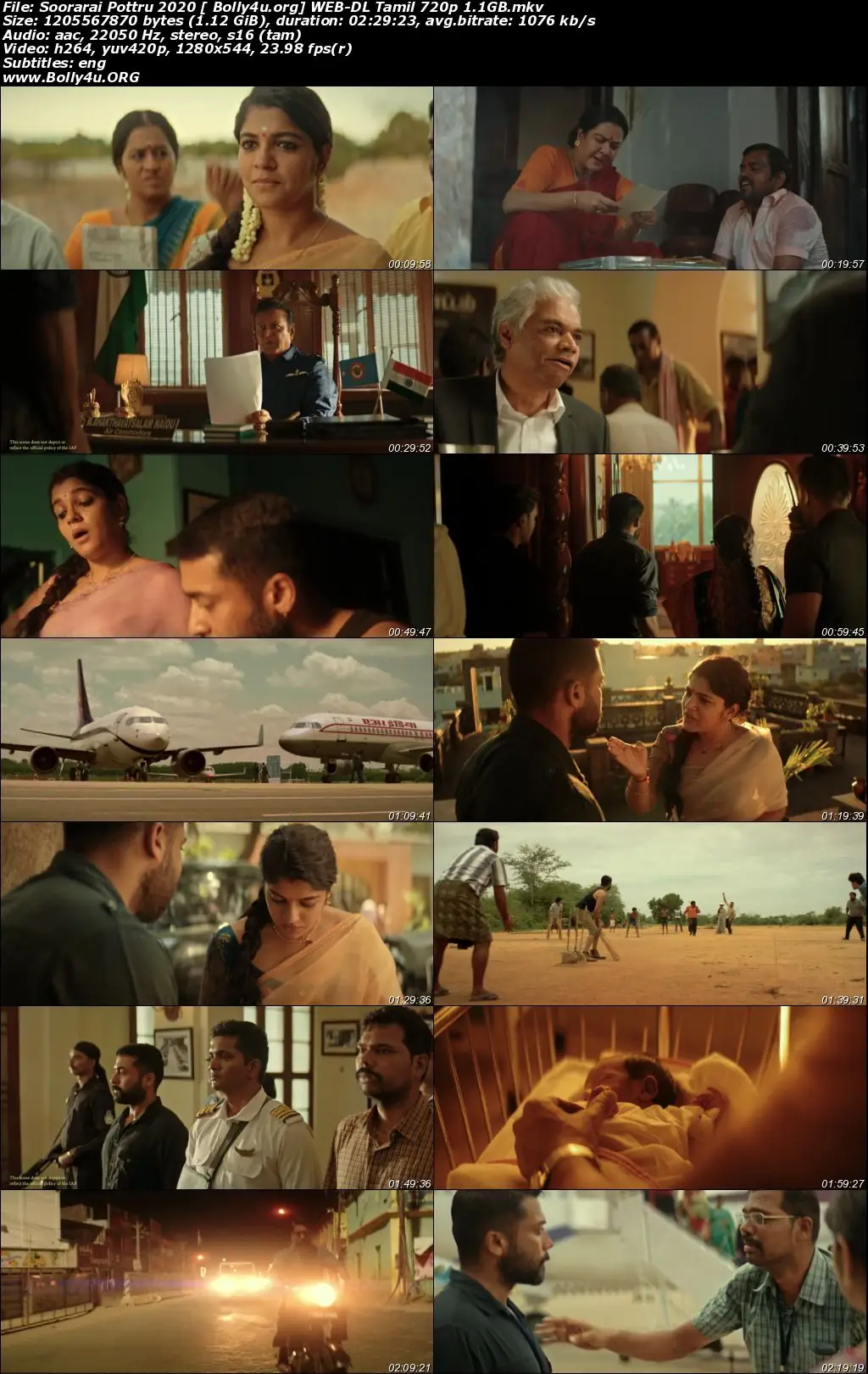 Soorarai Pottru 2020 WEB-DL 400MB Tamil 480p Download