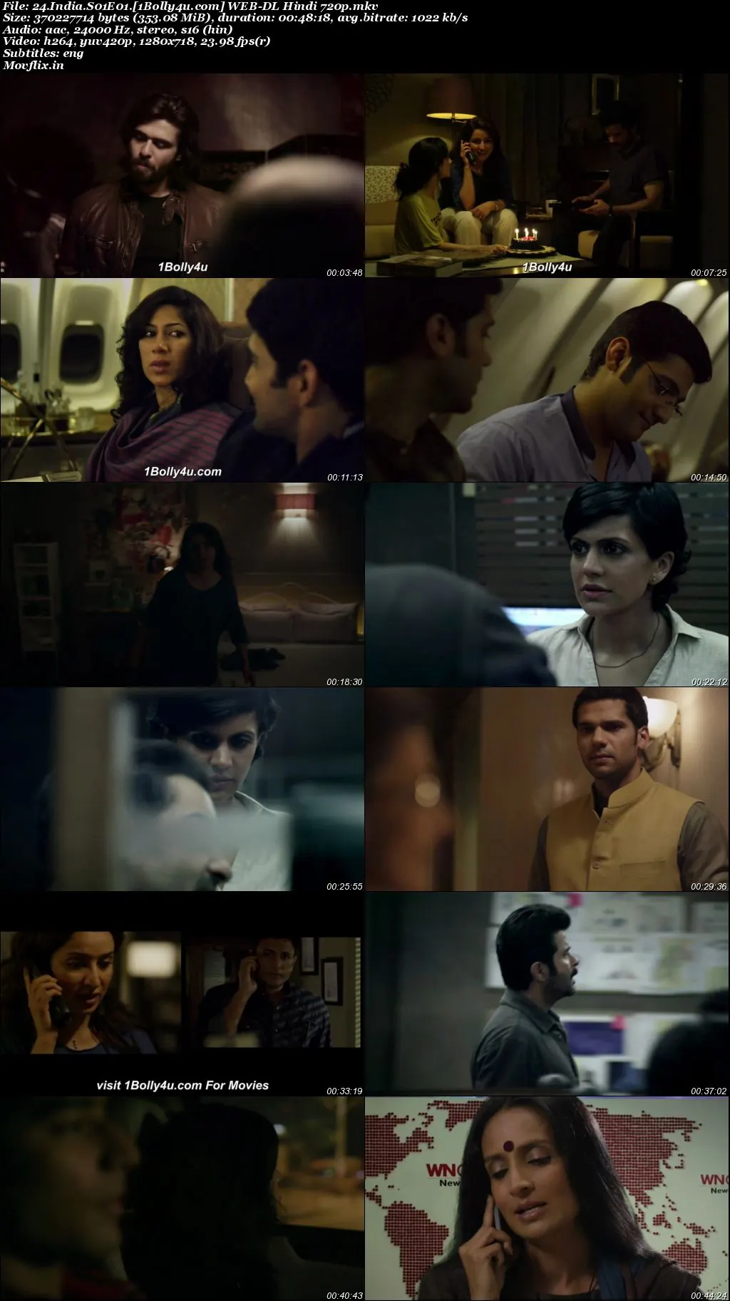 24 India 2013 WEB-DL Hindi S01 Complete Download 720p  480p