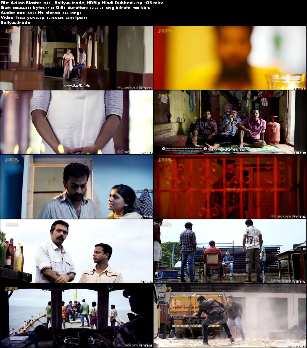 Action Blaster 2016 HDRip 1Gb Hindi Dubbed 720p Download