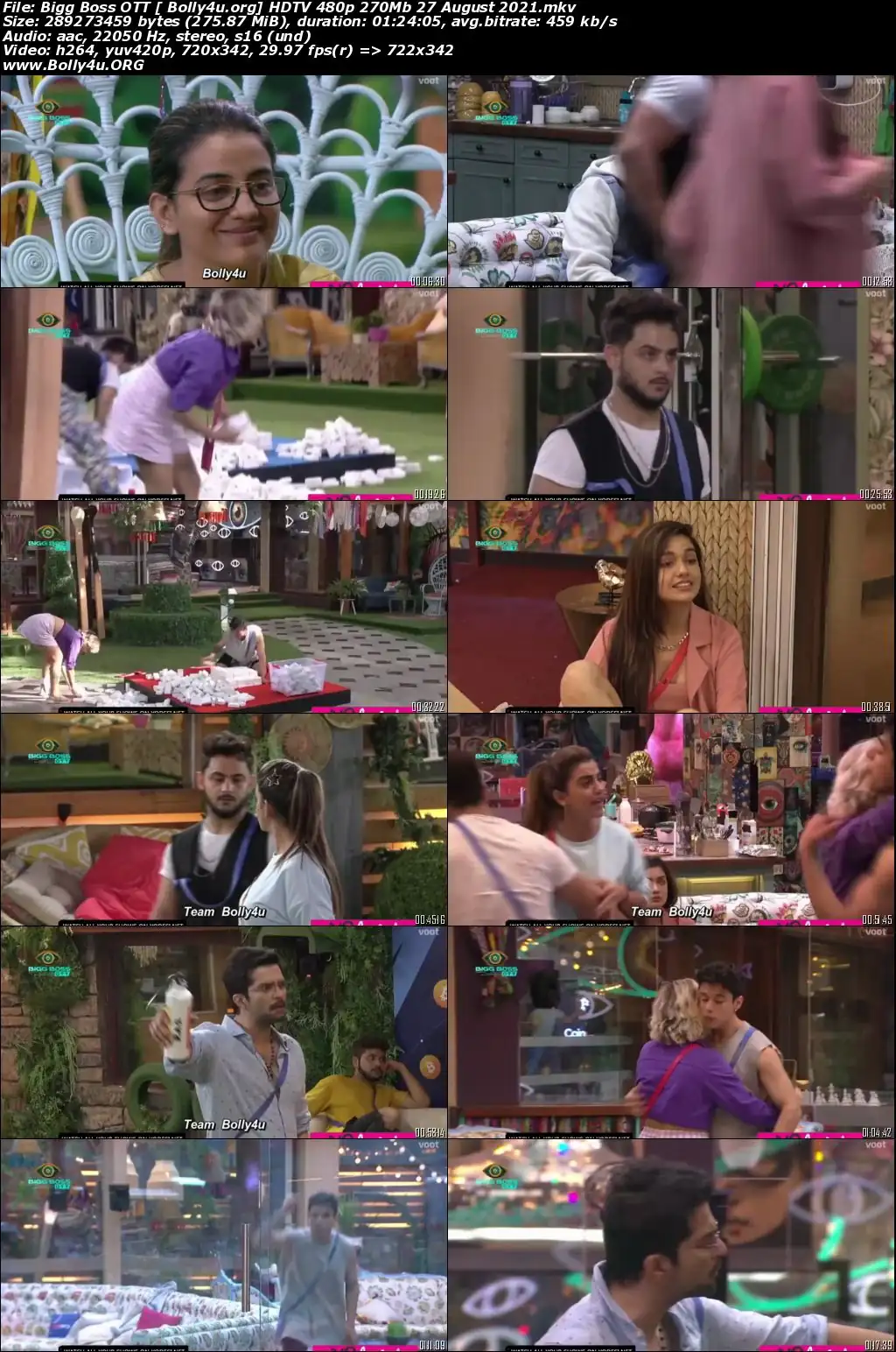 Bigg Boss OTT HDTV 480p 270Mb 27 August 2021 Download Bigg Boss OTT HDTV 480p 270Mb 27 August 2021 Download