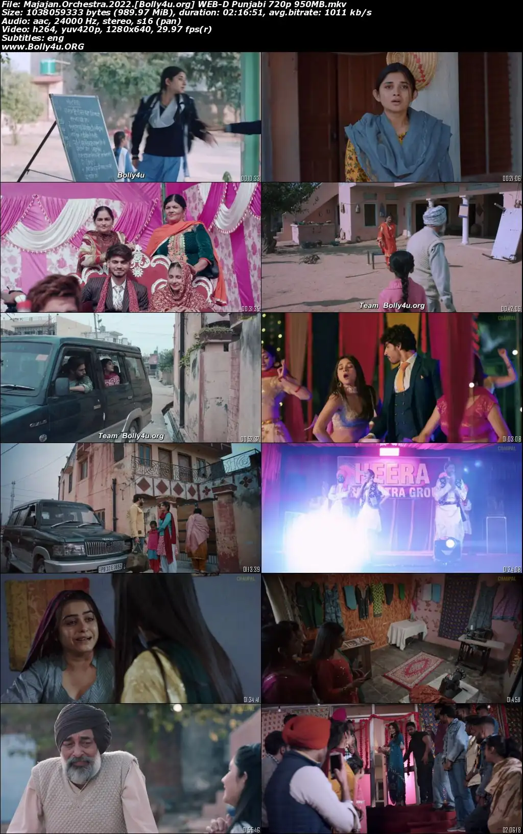 Majajan Orchestra 2022 WEB-DL Punjabi Full Movie Download