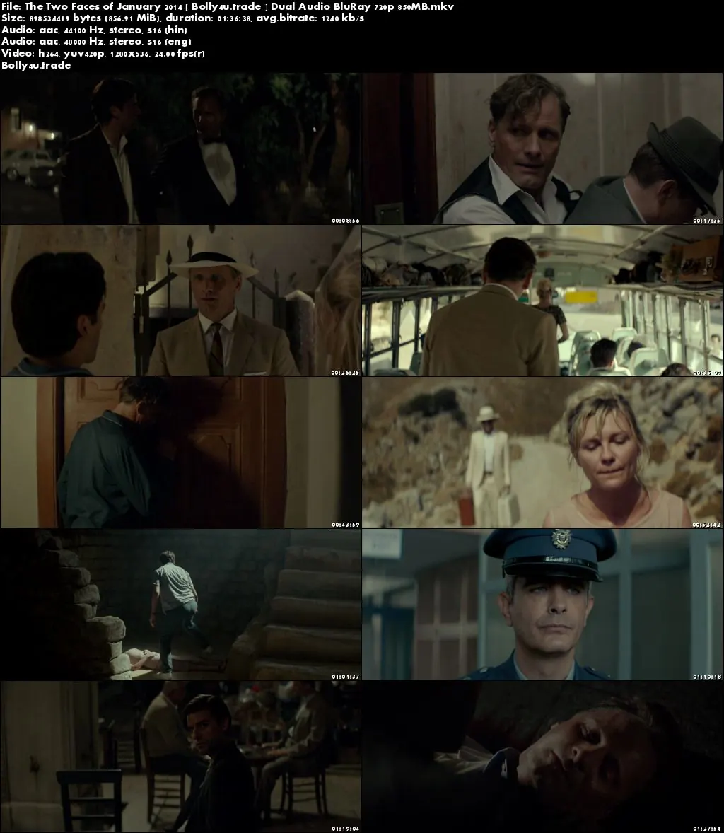 The Two Faces of January 2014 BluRay 300MB Hindi Dual Audio 480p Download The Two Faces of January 2014 BluRay 300MB Hindi Dual Audio 480p Download