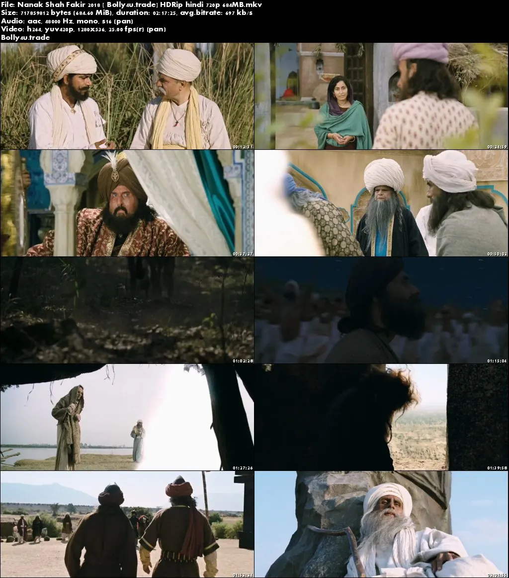 Nanak Shah Fakir 2018 HDRip 400Mb Full Punjabi Movie Download 480p