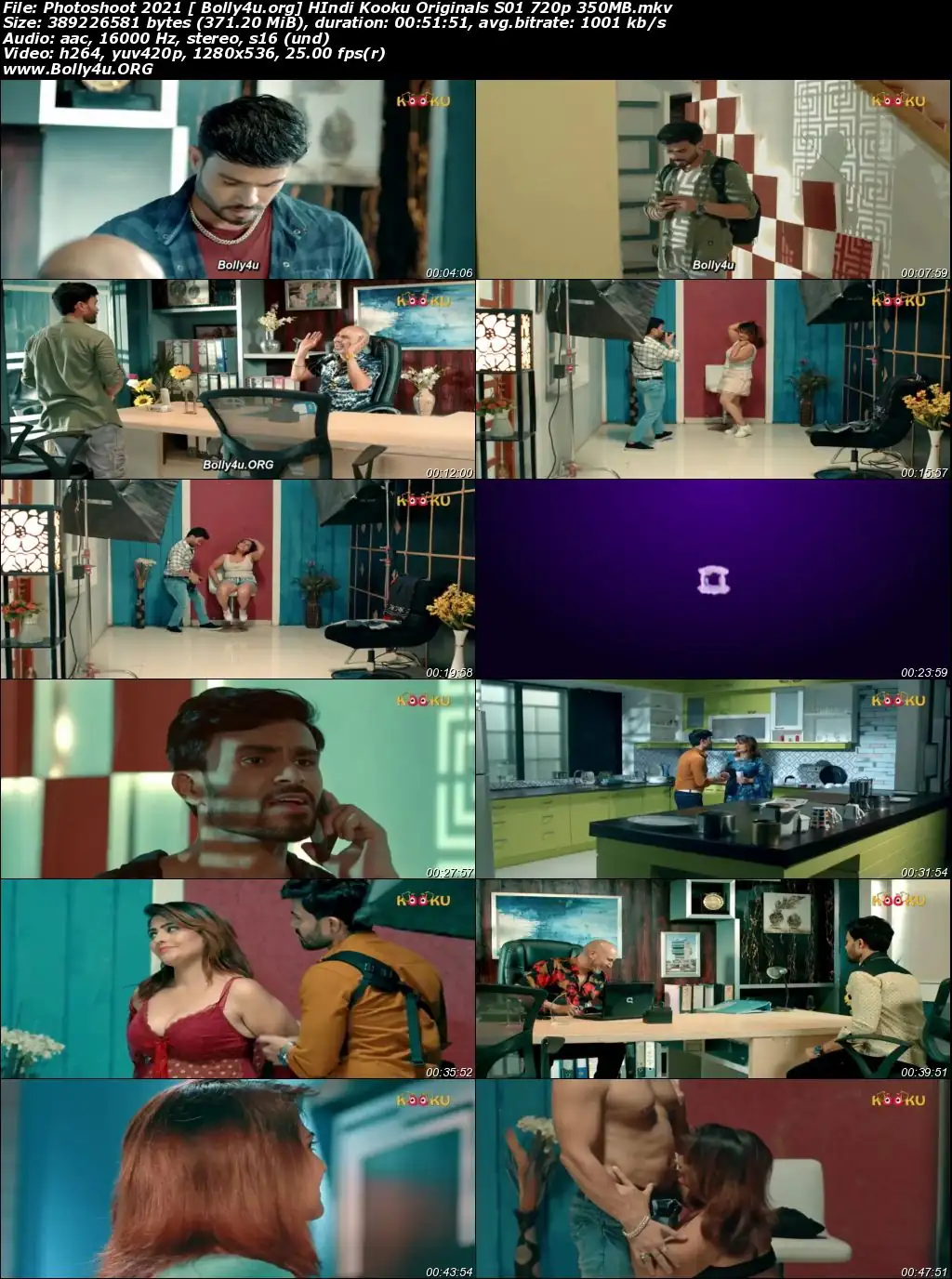 Photoshoot 2021 WEB-DL 350Mb Hindi S01 Kooku Originals 720p Download