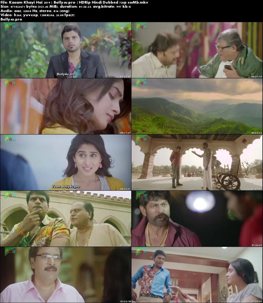 Kasam Khayi Hai 2019 HDRip 350MB Hindi Dubbed 480p download