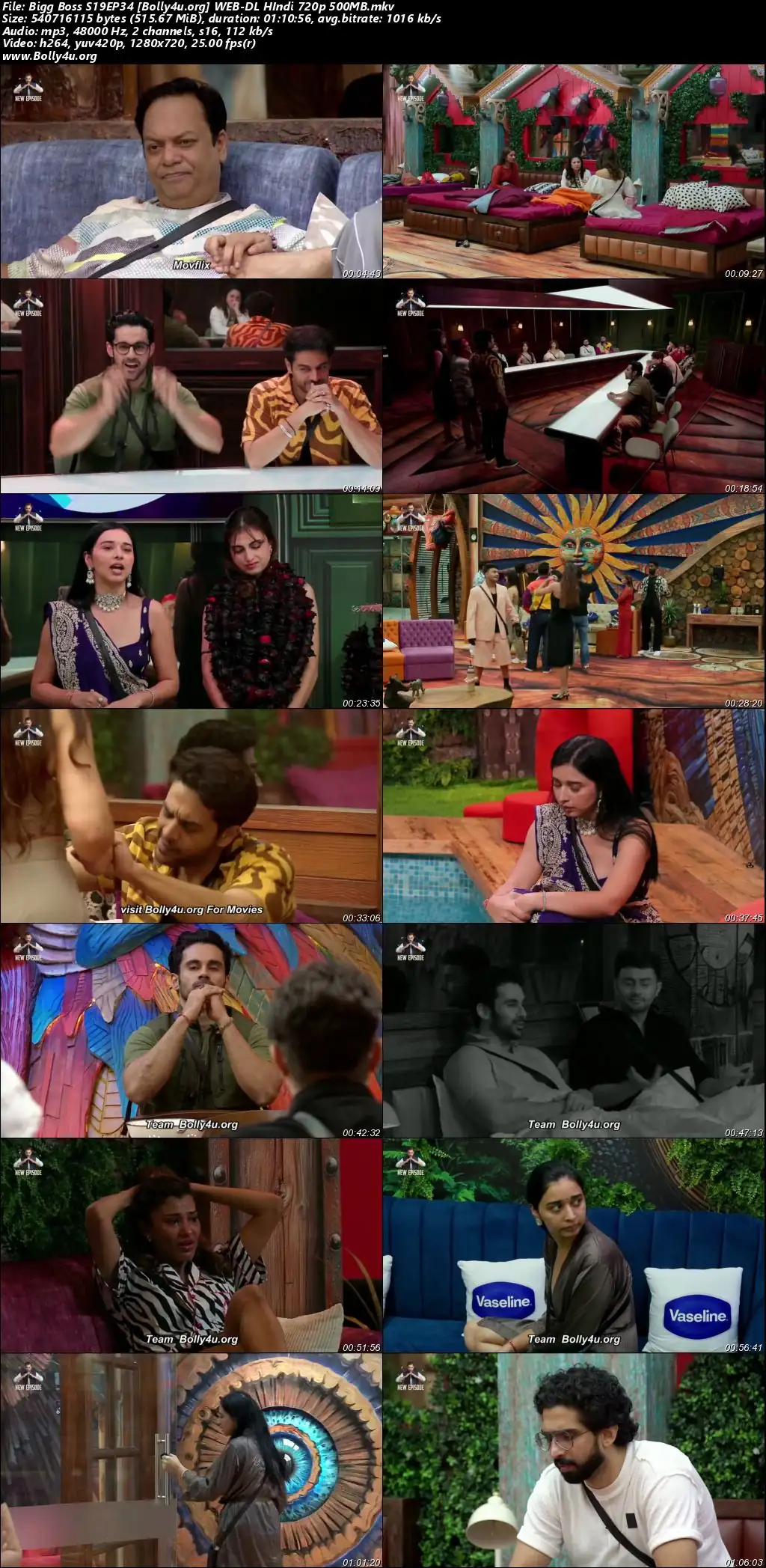 Bigg Boss 2025 WEB-DL Hindi S19EP34 Download 720p  480p