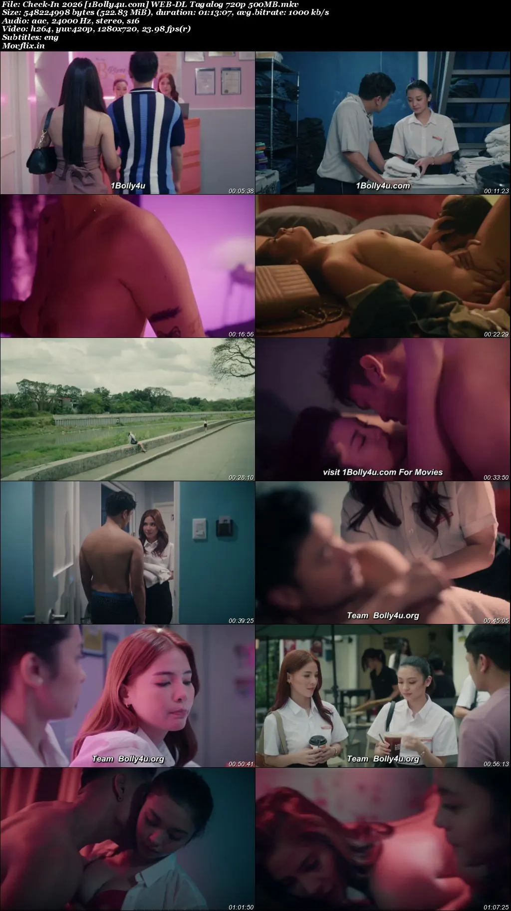 Check-In 2026 WEB-DL Tagalog Full Movie Download 720p  480p