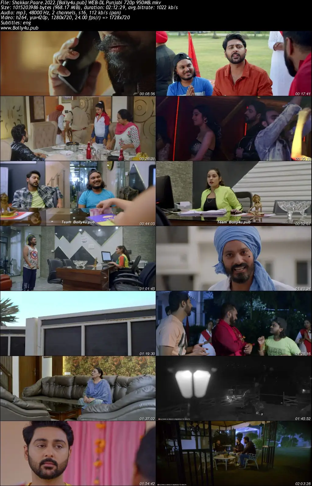 Shakkar Paare 2022 WEB-DL Punjabi Full Movie Download 1080p  720p  480p