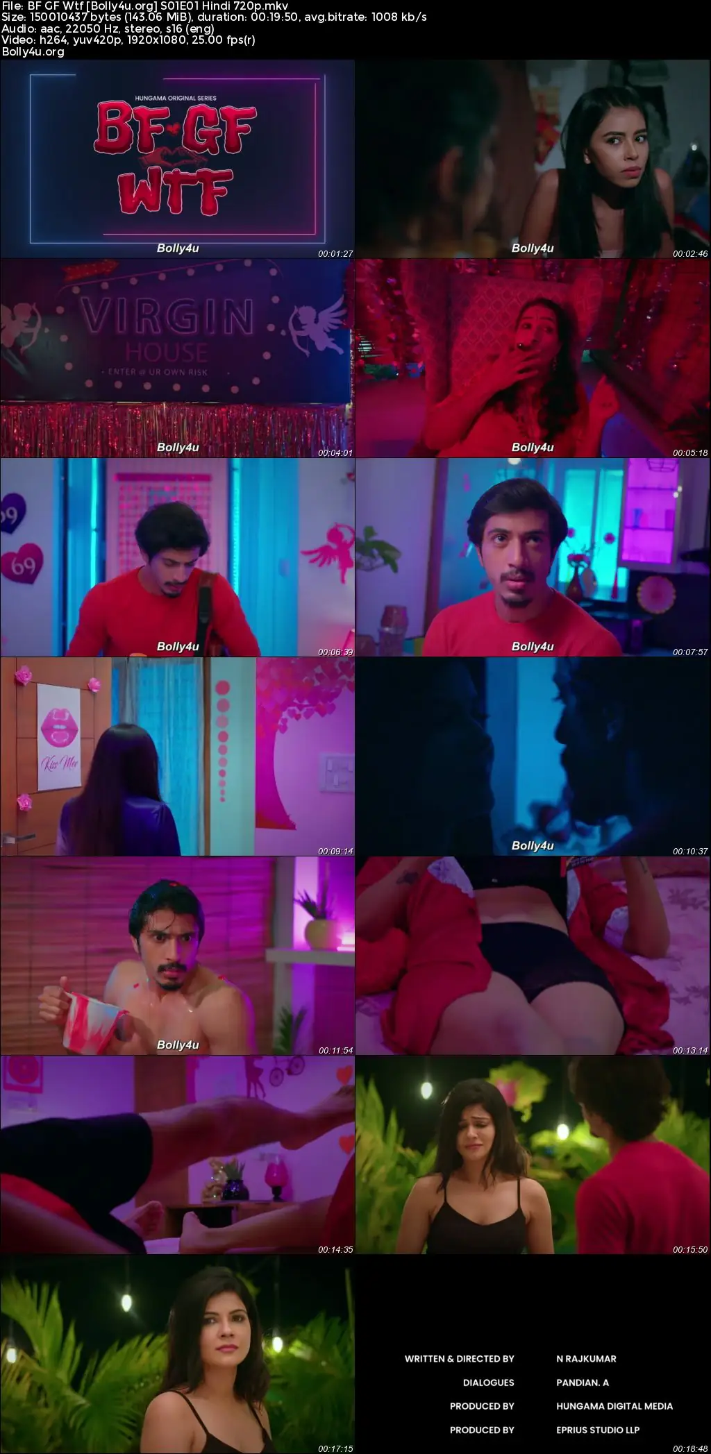 BF GF WTF 2023 WEB-DL Hindi S01 Complete Download 720p  480p