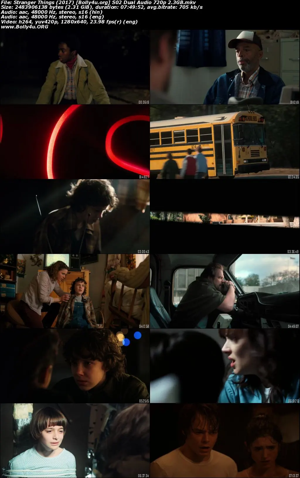 Stranger Things 2017 WEB-DL S02 Hindi Dual Audio 720p 480p Download