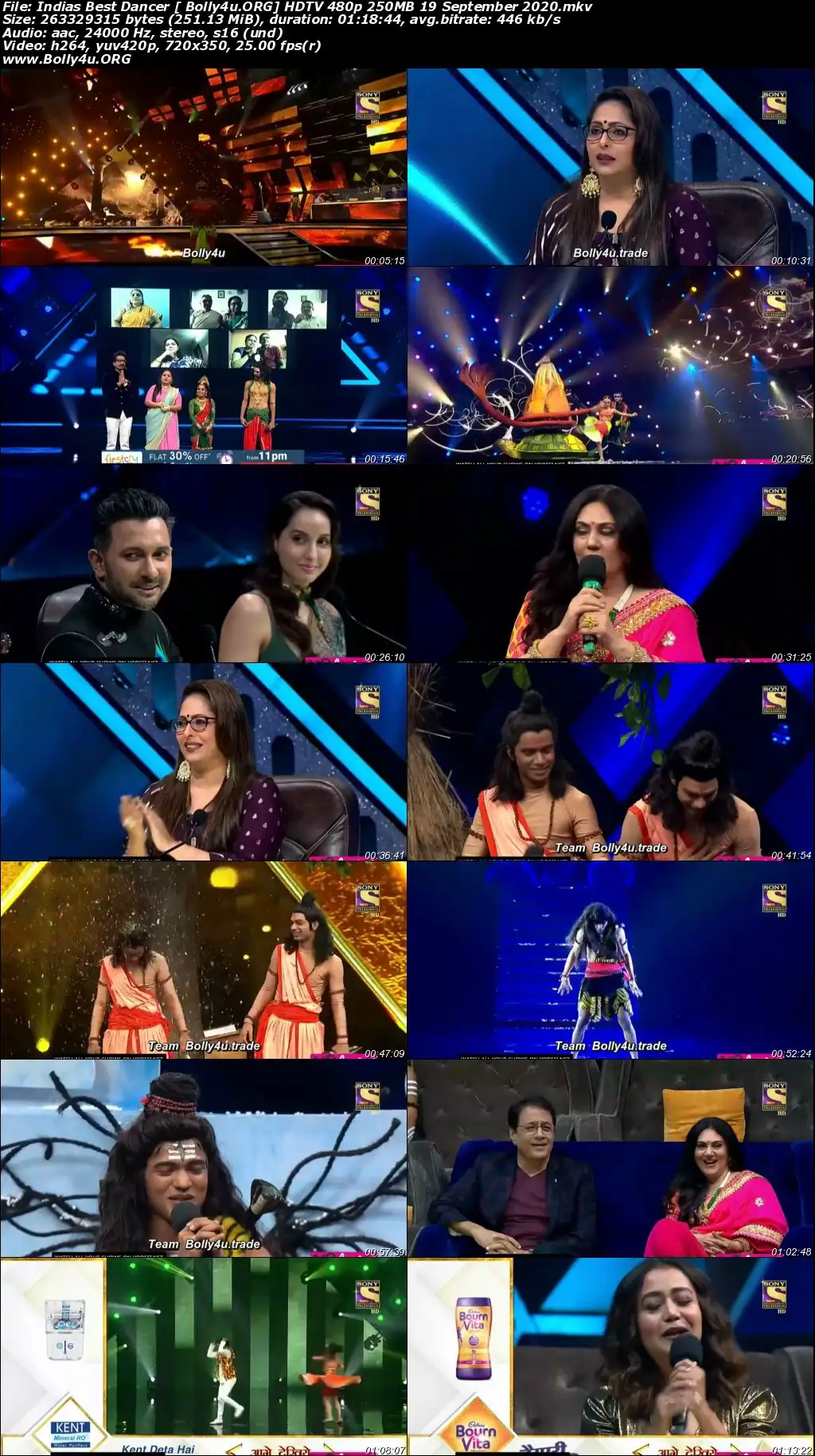 Indias Best Dancer HDTV 480p 250MB 19 September 2020 Download Indias Best Dancer HDTV 480p 250MB 19 September 2020 Download