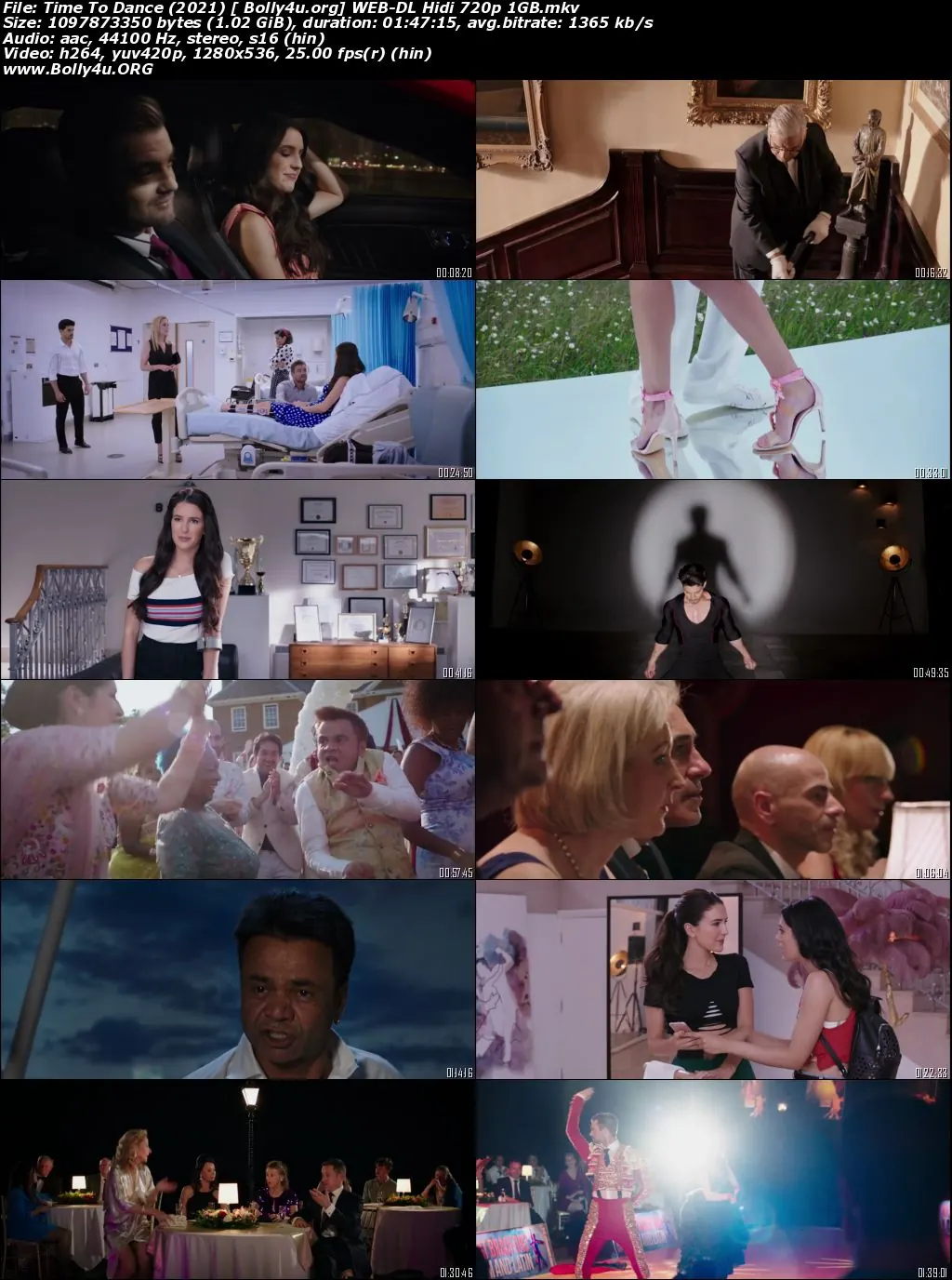 Time To Dance 2021 WEB-DL 1GB Hindi Movie Download 720p