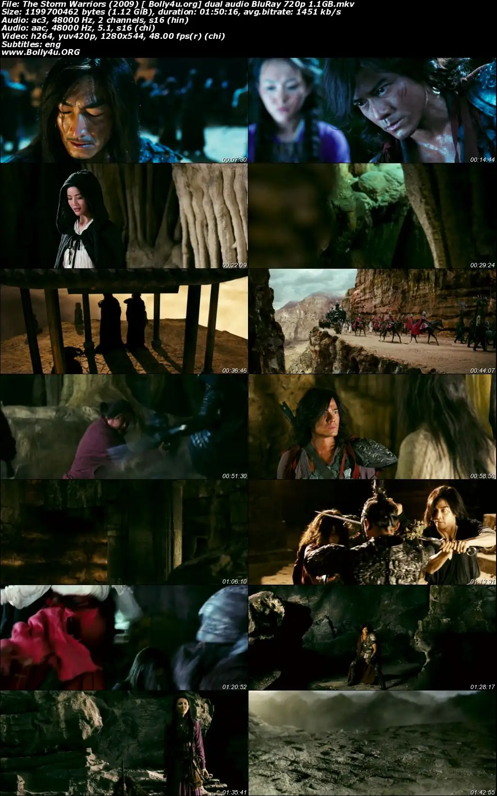 The Storm Warriors 2009 BluRay 350MB Hindi Dual Audio 480p Download