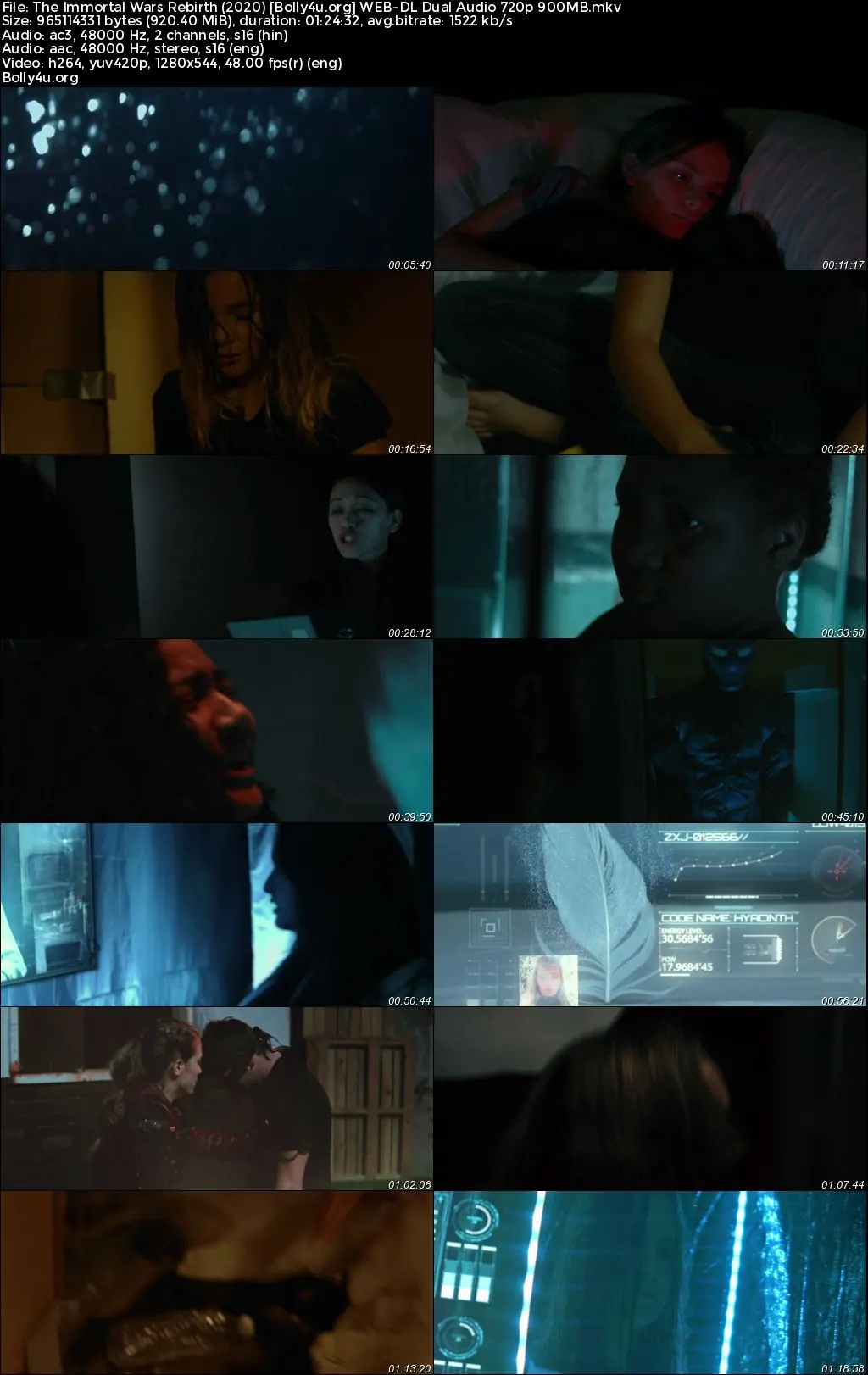 The Immortal Wars Rebirth 2020 WEB-DL Hindi Dual Audio Full Movie Download 720p  480p