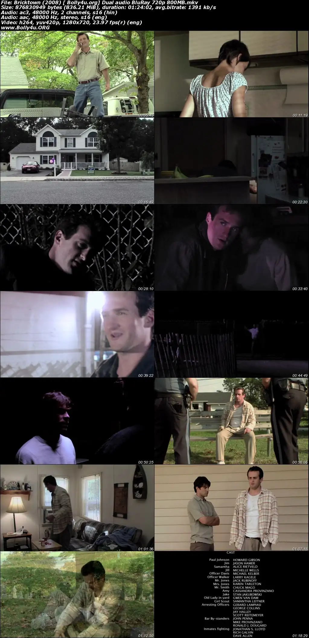 Bricktown 2008 BluRay 300Mb Hindi Dual Audio 480p Download