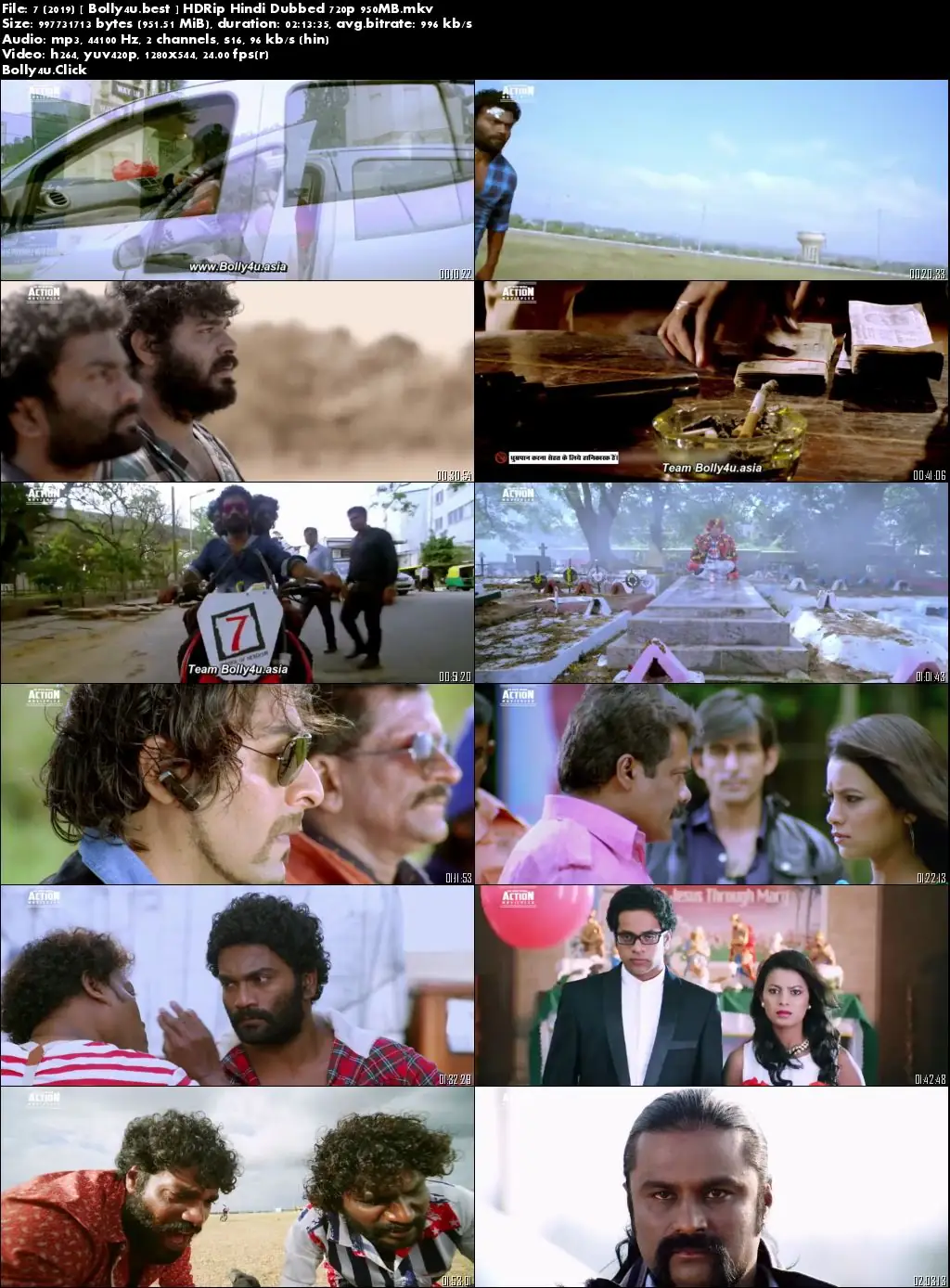 7 (2019) HDRip 950Mb Hindi Dubbed 720p Download