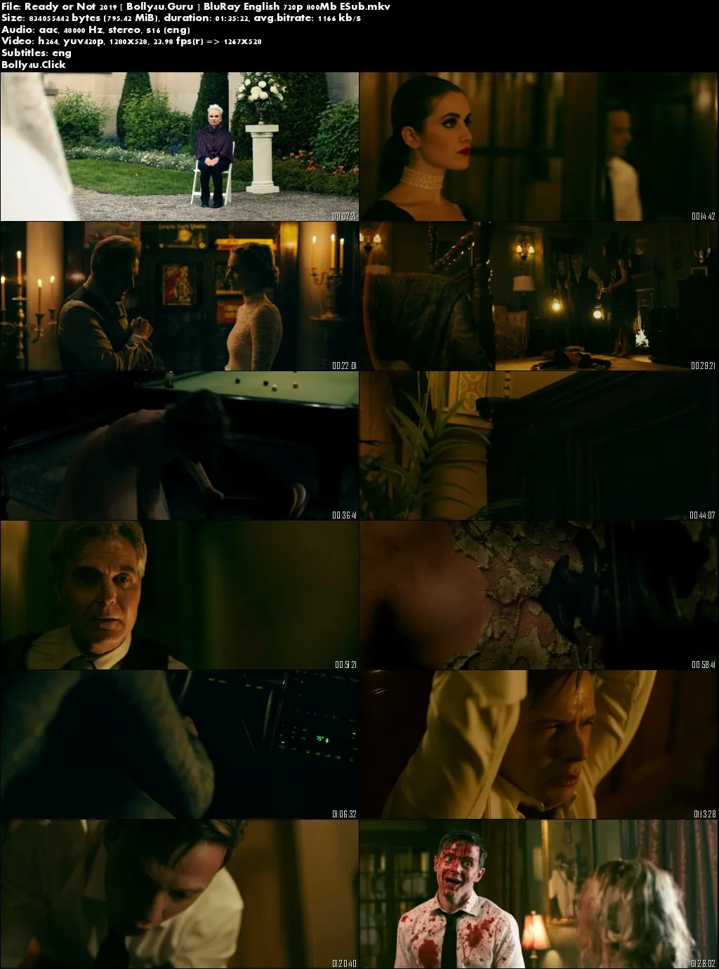Ready or Not 2019 BluRay 300MB English 480p ESub Download Ready or Not 2019 BluRay 300MB English 480p ESub Download