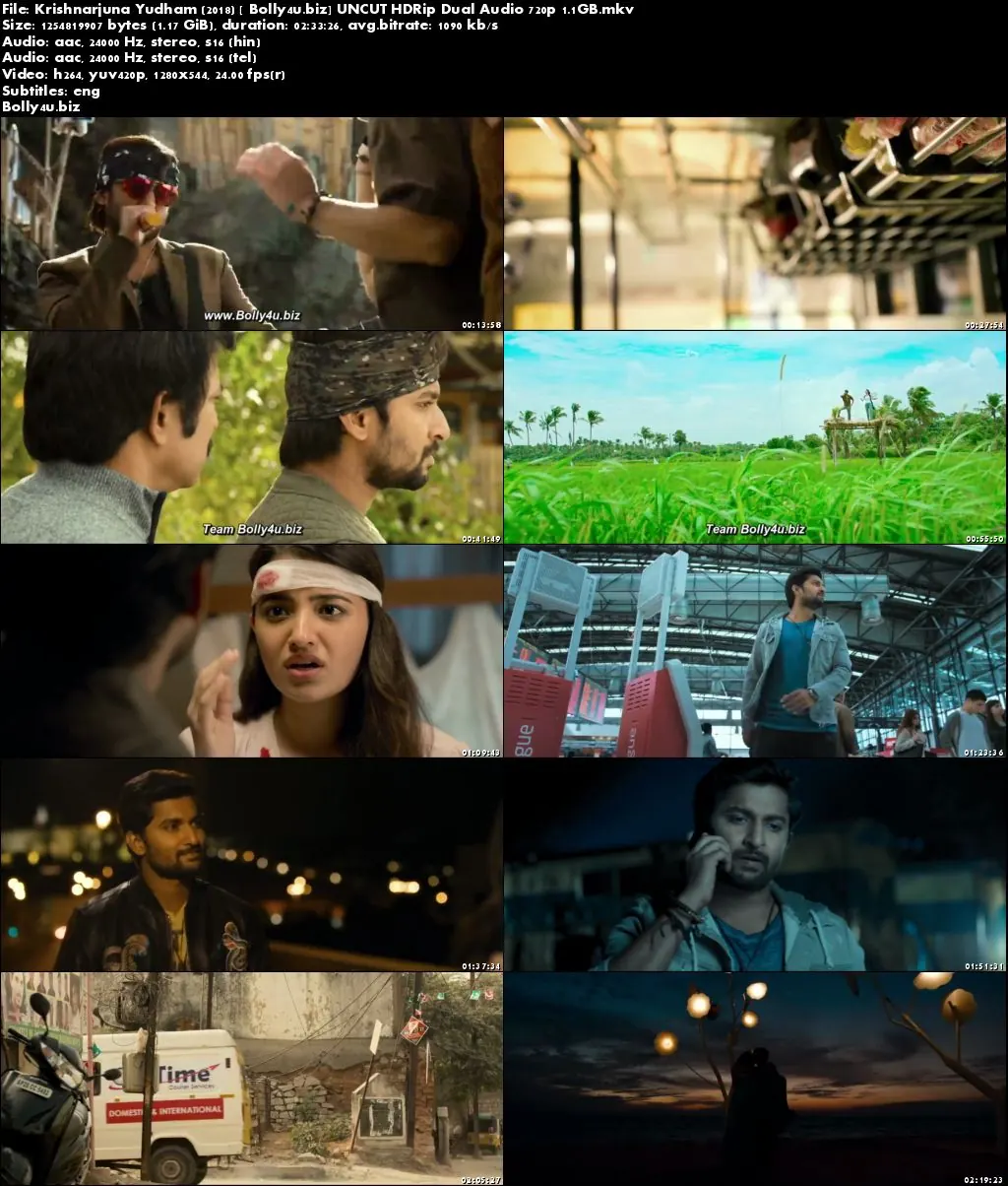 Krishnarjuna Yudham 2018 HDRip UNCUT Hindi Dual Audio 720p Download Krishnarjuna Yudham 2018 HDRip UNCUT Hindi Dual Audio 720p Download