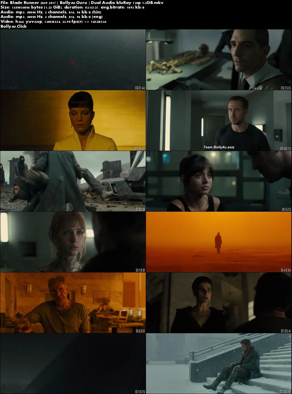 Blade Runner 2049 2017 BluRay 500MB Hindi Dual Audio 480p download Blade Runner 2049 2017 BluRay 500MB Hindi Dual Audio 480p download
