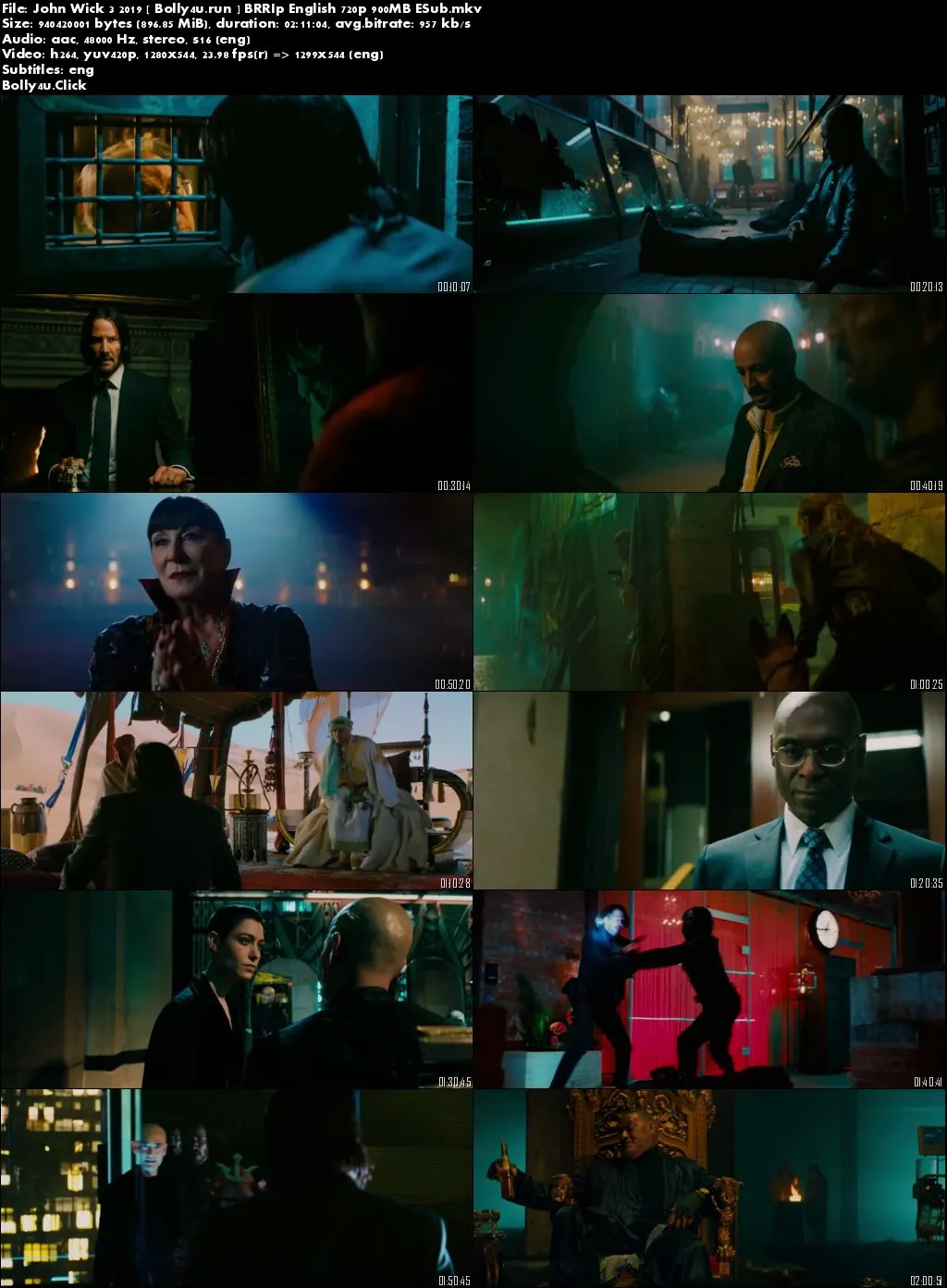 John Wick 3 2019 BRRip 300Mb English 480p ESub Download John Wick 3 2019 BRRip 300Mb English 480p ESub Download