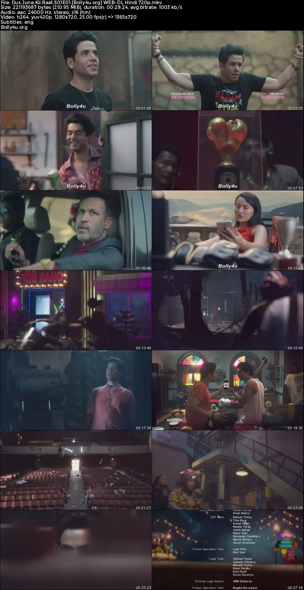 Dus June Kii Raat 2024 WEB-DL Hindi S01 Complete Download 720p  480p