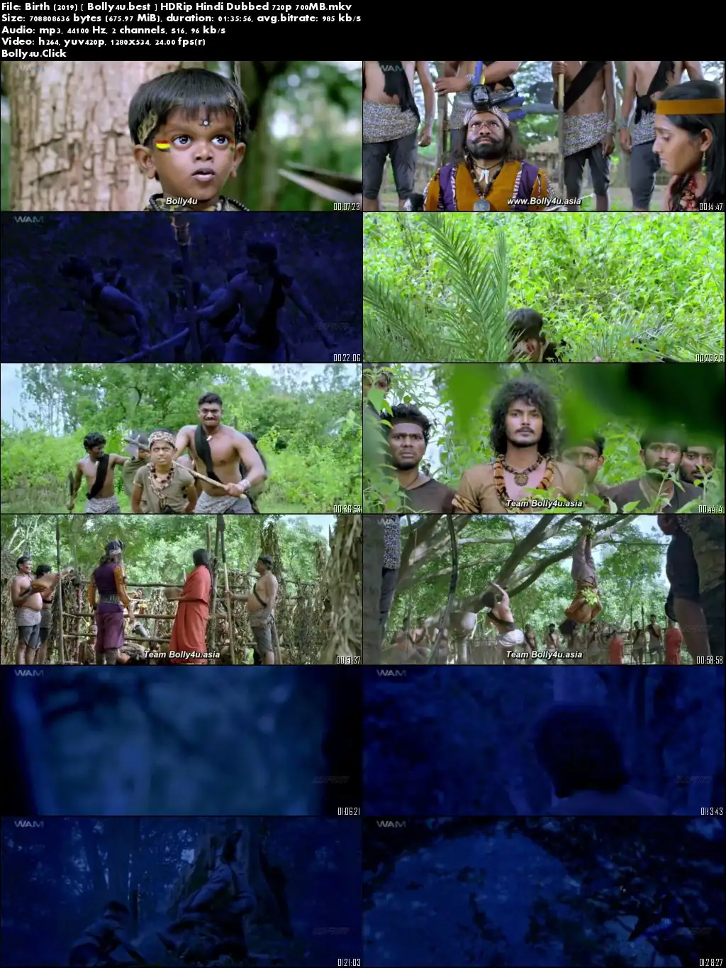 Birth 2019 HDRip 700MB Hindi Dubbed 720p Download