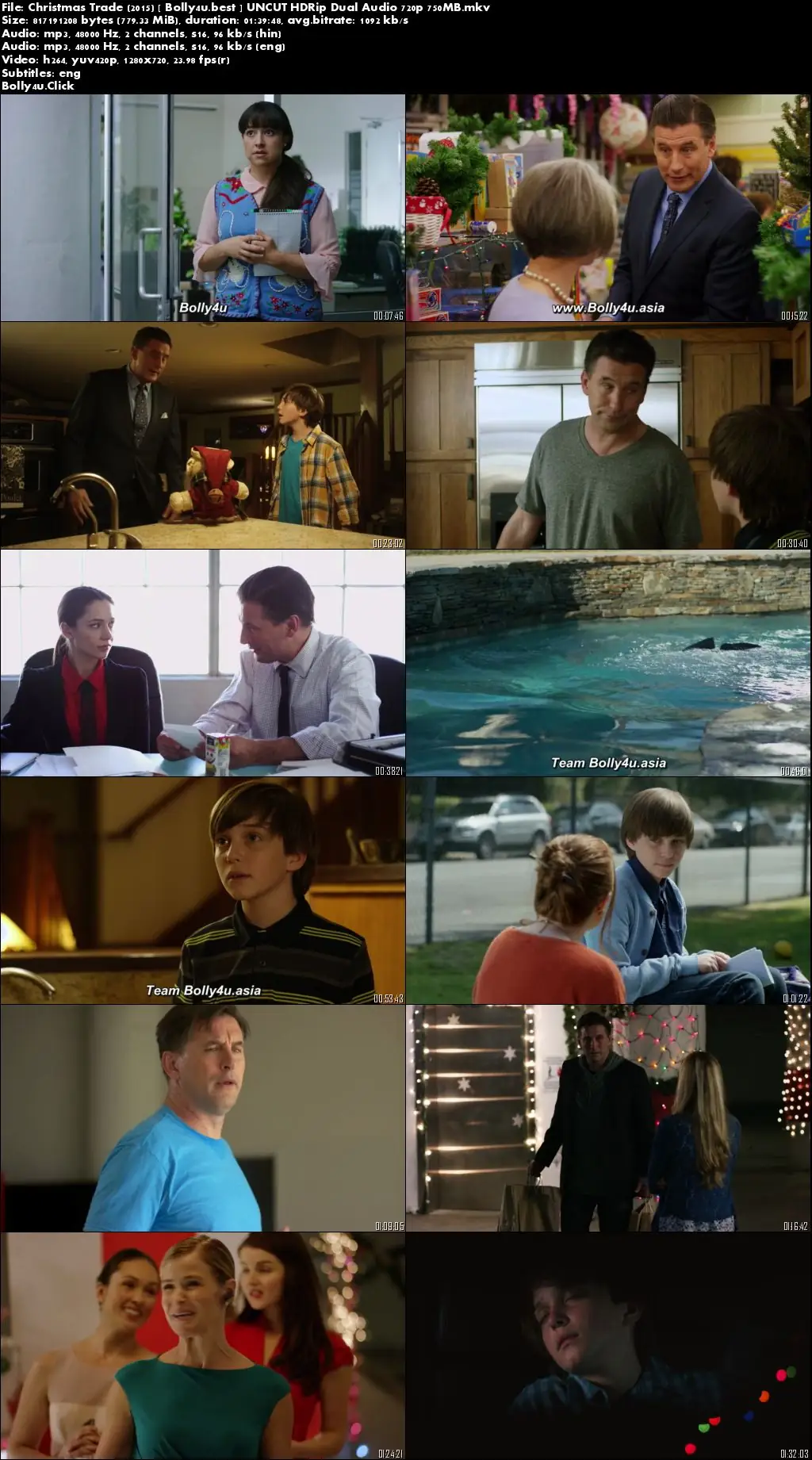Christmas Trade 2015 HDRip 750MB UNCUT Hindi Dual Audio 720p Download