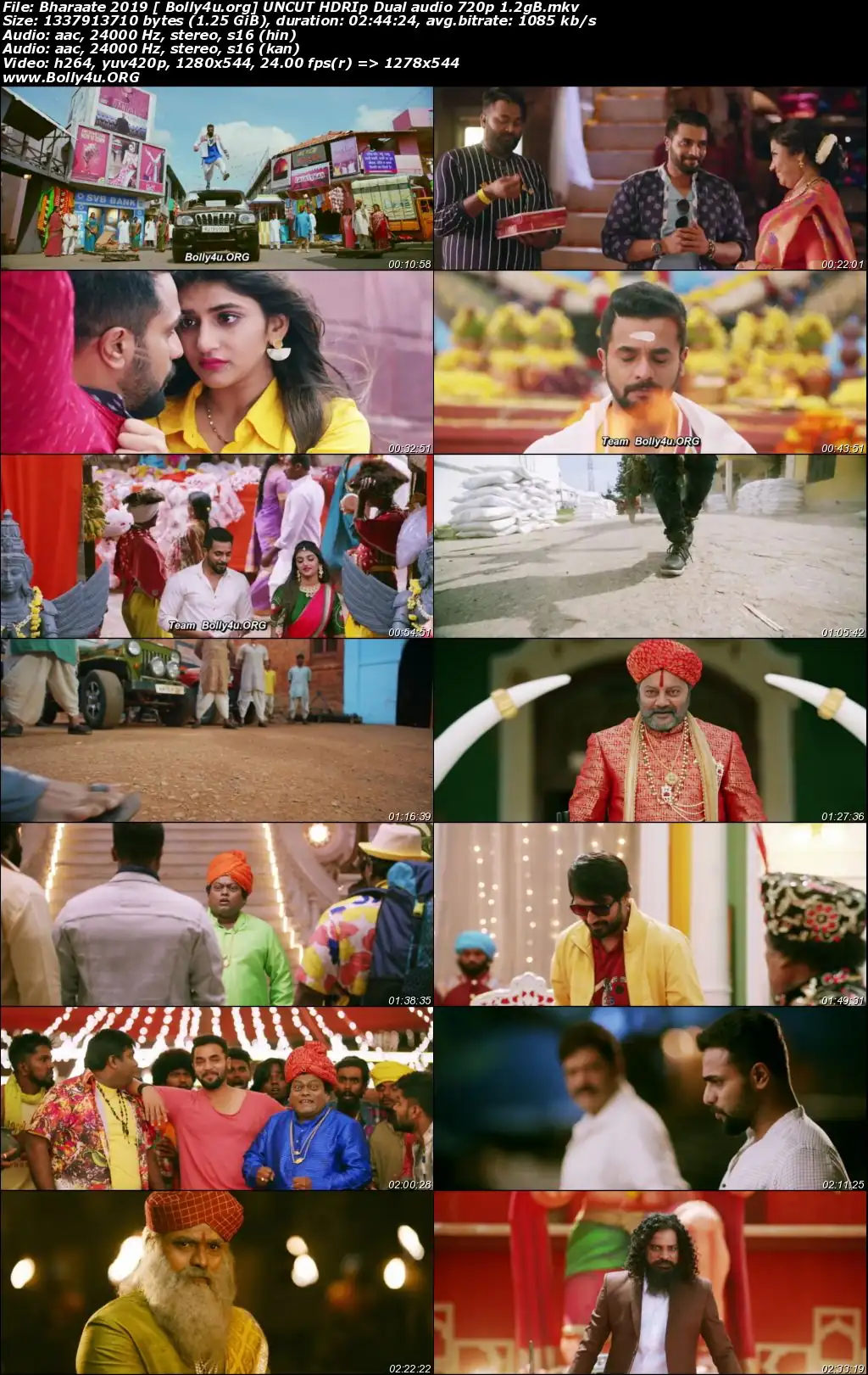 Bharaate 2019 HDRip 1.2GB UNCUT Hindi Dual Audio 720p Download