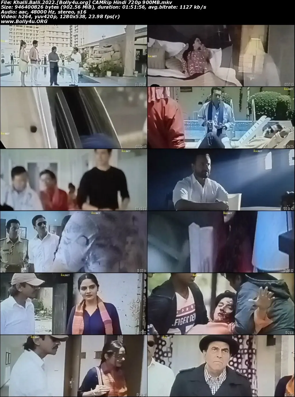 Khalli Balli 2022 CAMRip Hindi Full Movie Download 720p  480p