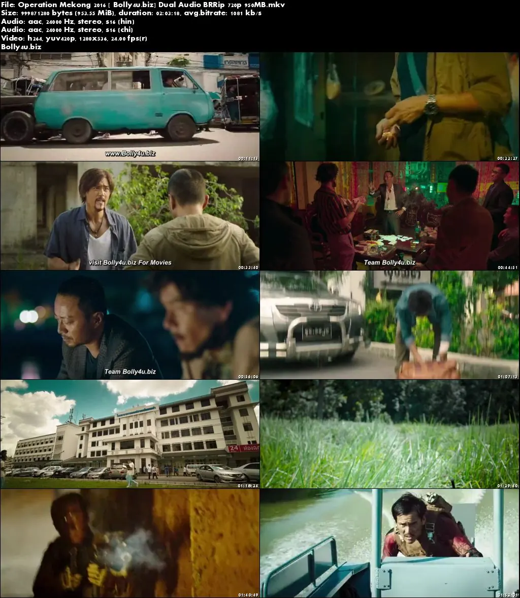 Operation Mekong 2016 BRRip 350Mb Hindi Dual Audio 480p Download
