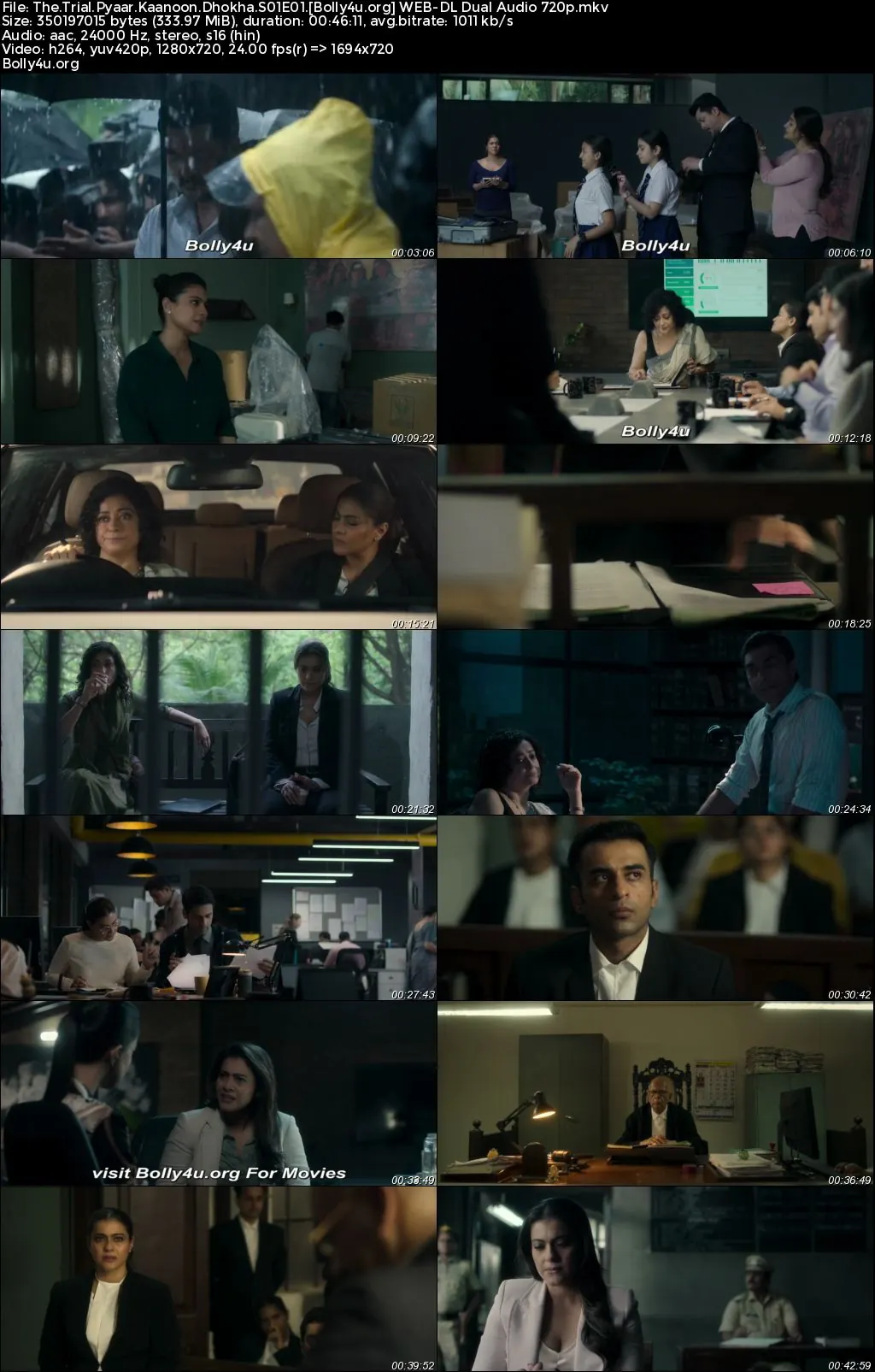 The Trial Pyaar Kaanoon Dhokha 2023 WEB-DL Hindi S01 Complete Download 720p  480p