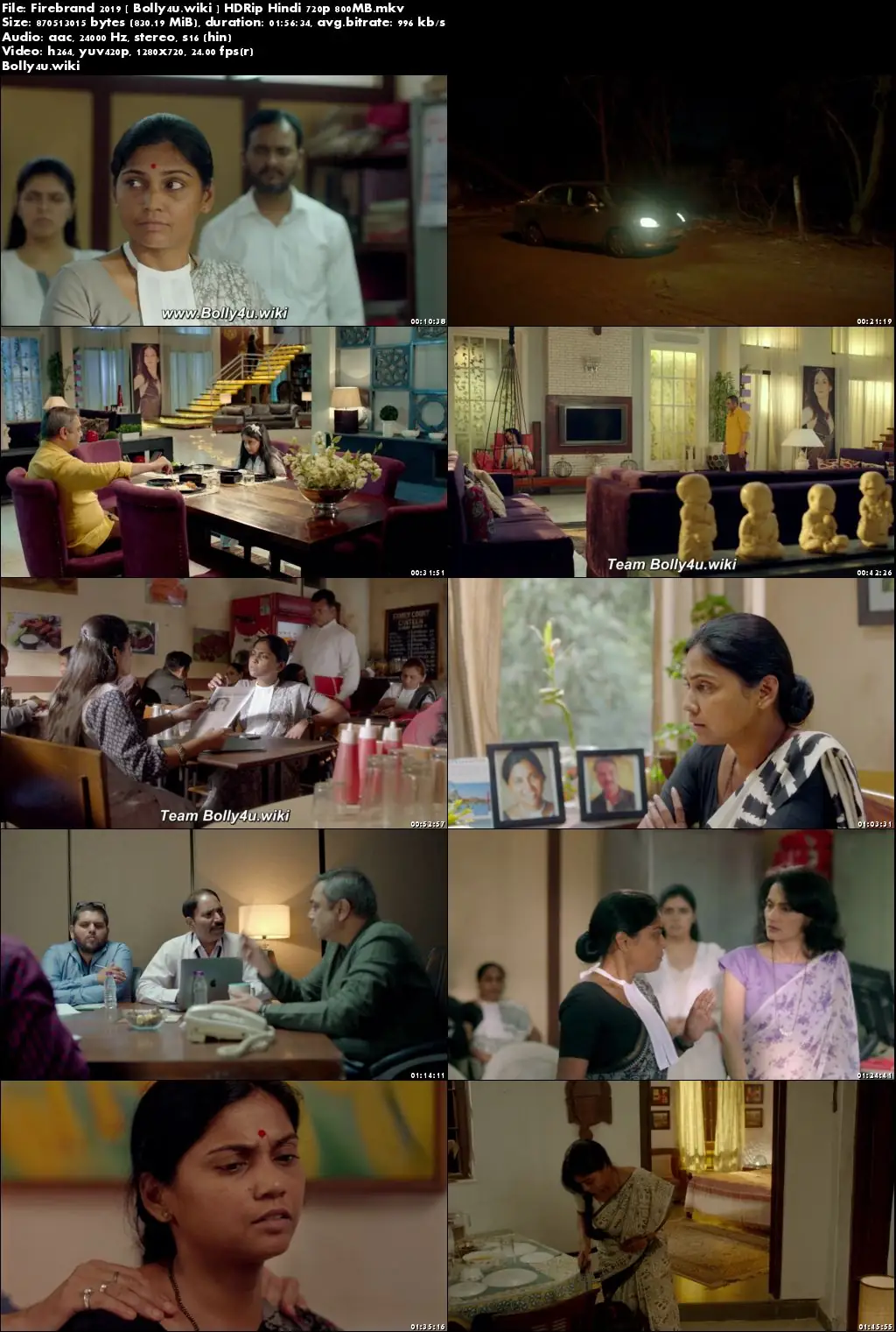 Firebrand 2019 HDRip 350MB Hindi 480p Download
