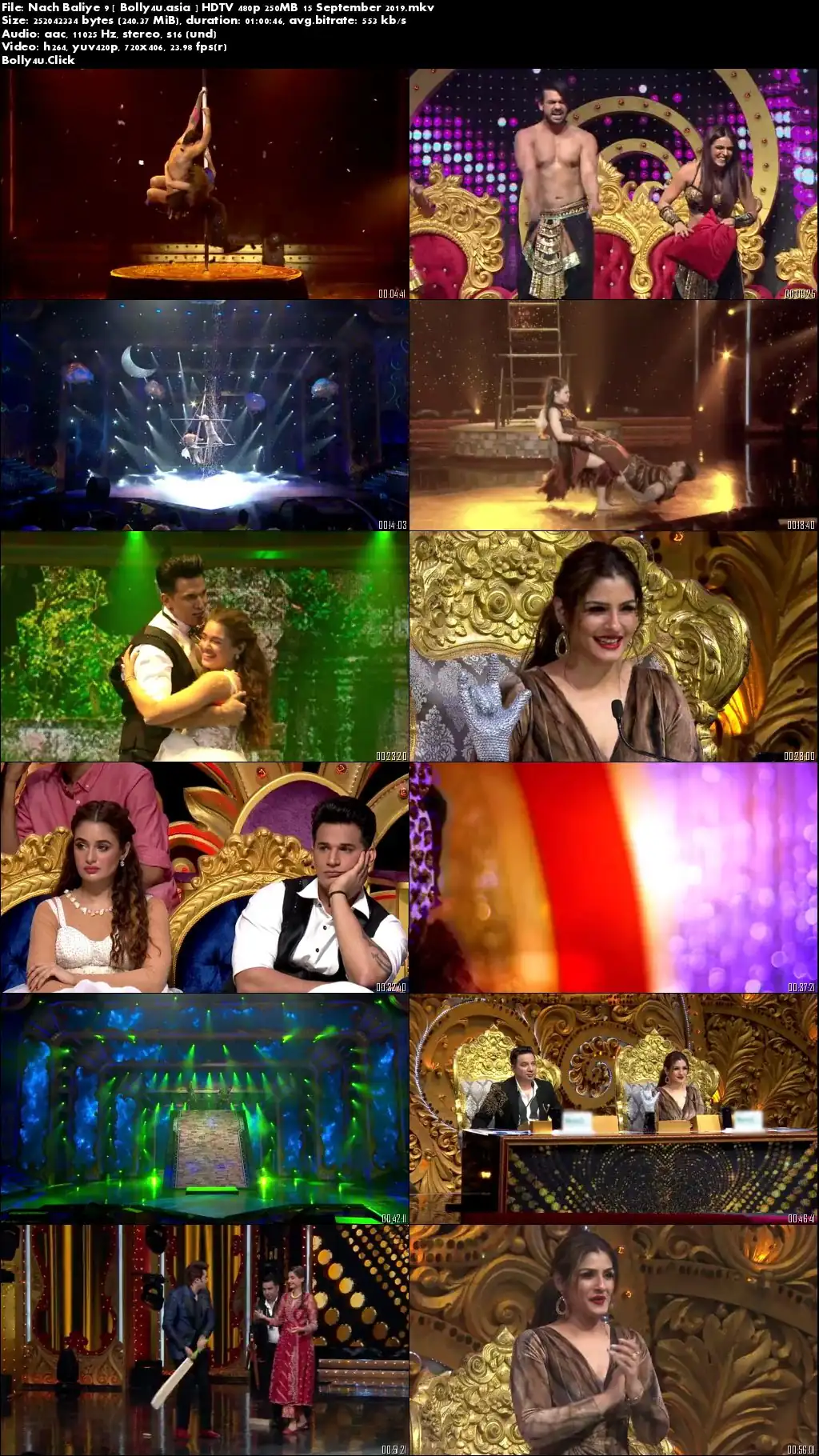 Nach Baliye 9 HDTV 480p 250MB 15 September 2019 Download