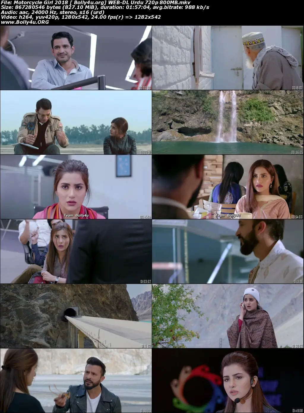 Motorcycle Girl 2018 WEB-DL 800Mb Urdu 720p Download