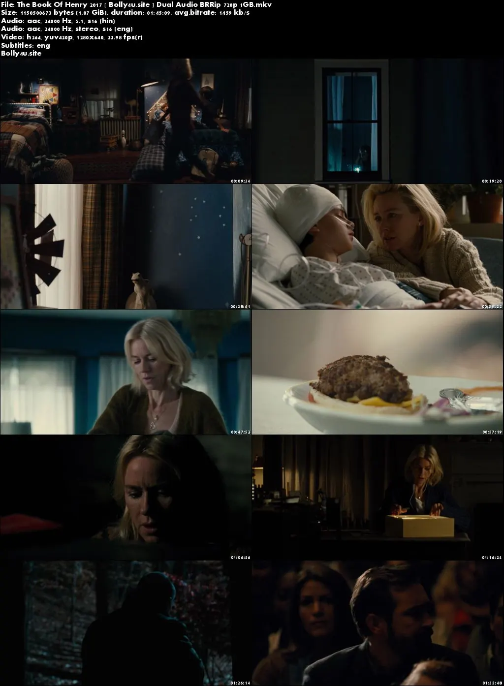 The Book Of Henry 2017 BRRip 1GB Hindi Dual Audio 720p Download The Book Of Henry 2017 BRRip 1GB Hindi Dual Audio 720p Download
