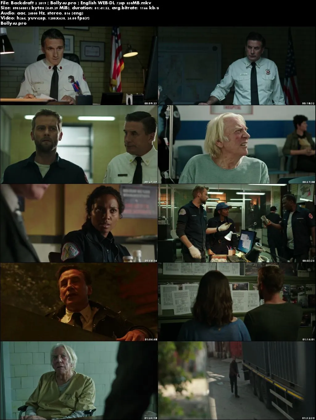 Backdraft 2 2019 WEB-DL 850MB English 720p Download