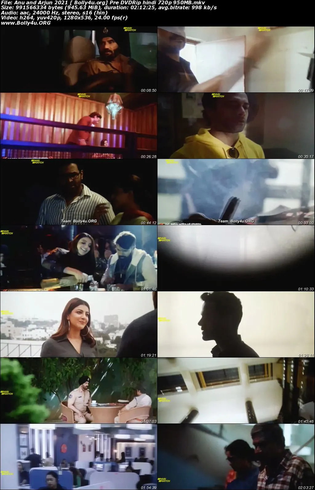 Anu and Arjun 2021 Pre DVDRip 950MB Hindi Dubbed 720p Download