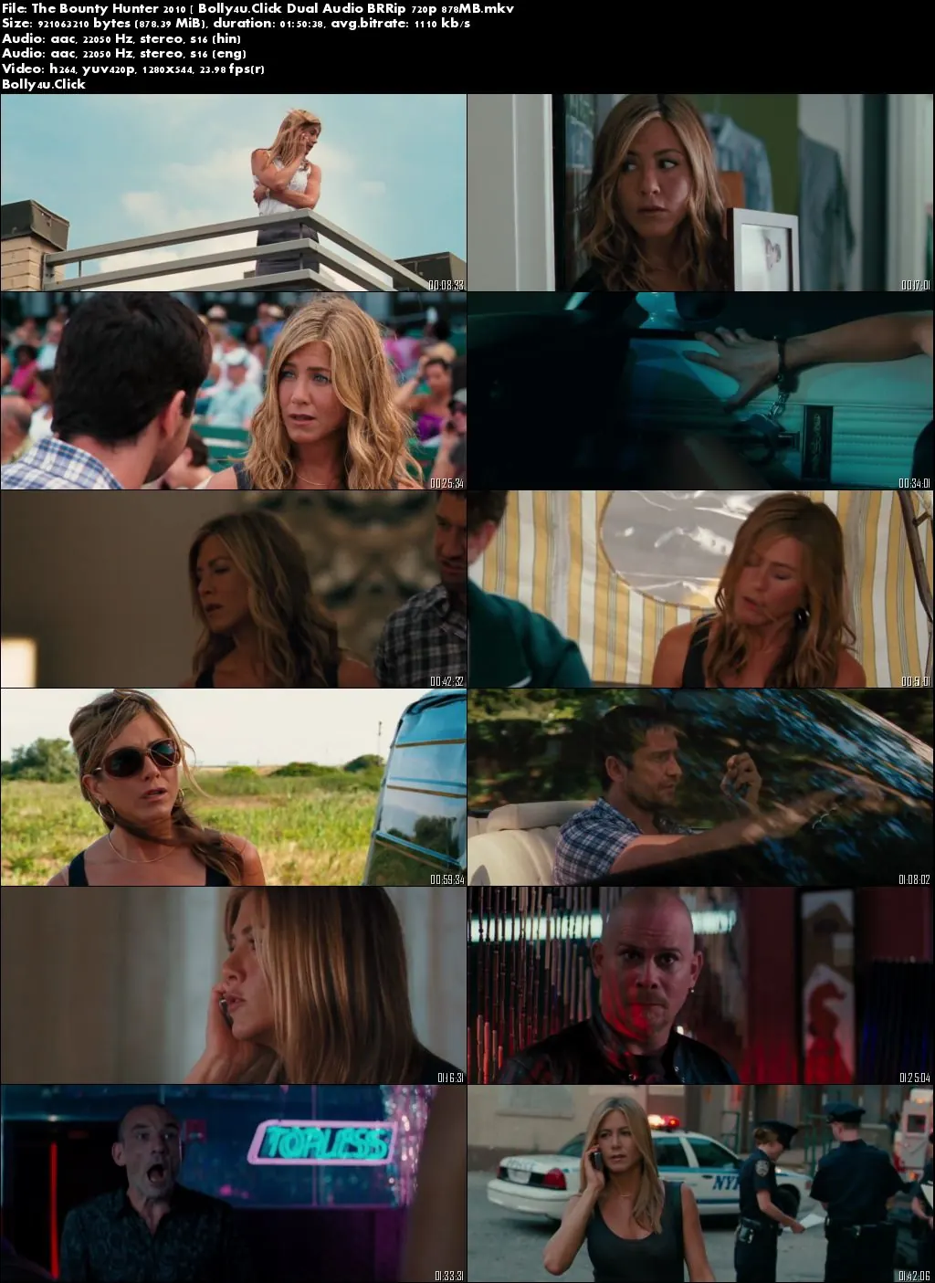 The Bounty Hunter 2010 BuRay 850MB Hindi Dual Audio 720p Download The Bounty Hunter 2010 BuRay 850MB Hindi Dual Audio 720p Download