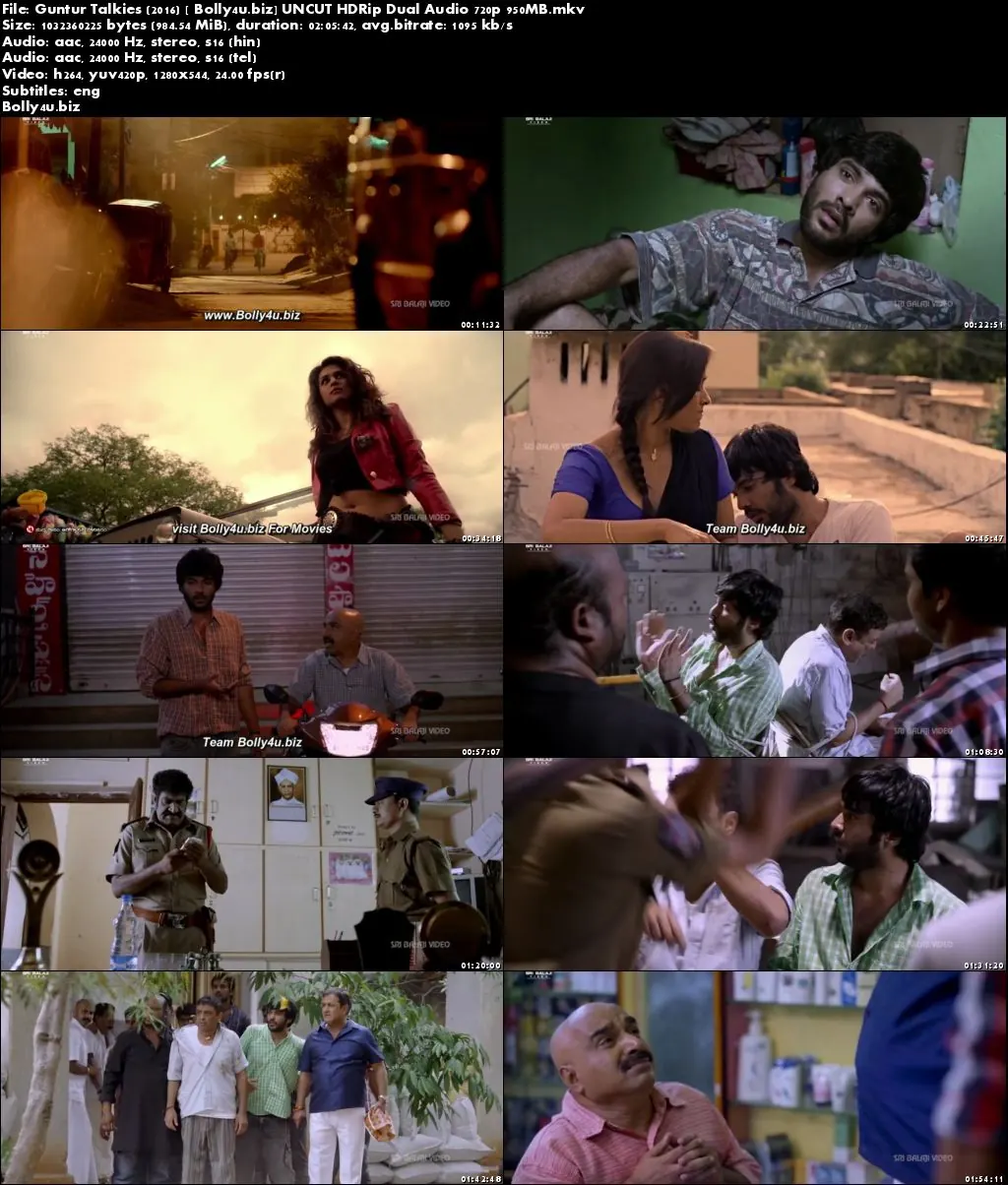Guntur Talkies 2016 HDRip 950MB UNCUT Hindi Dual Audio 720p Download Guntur Talkies 2016 HDRip 950MB UNCUT Hindi Dual Audio 720p Download
