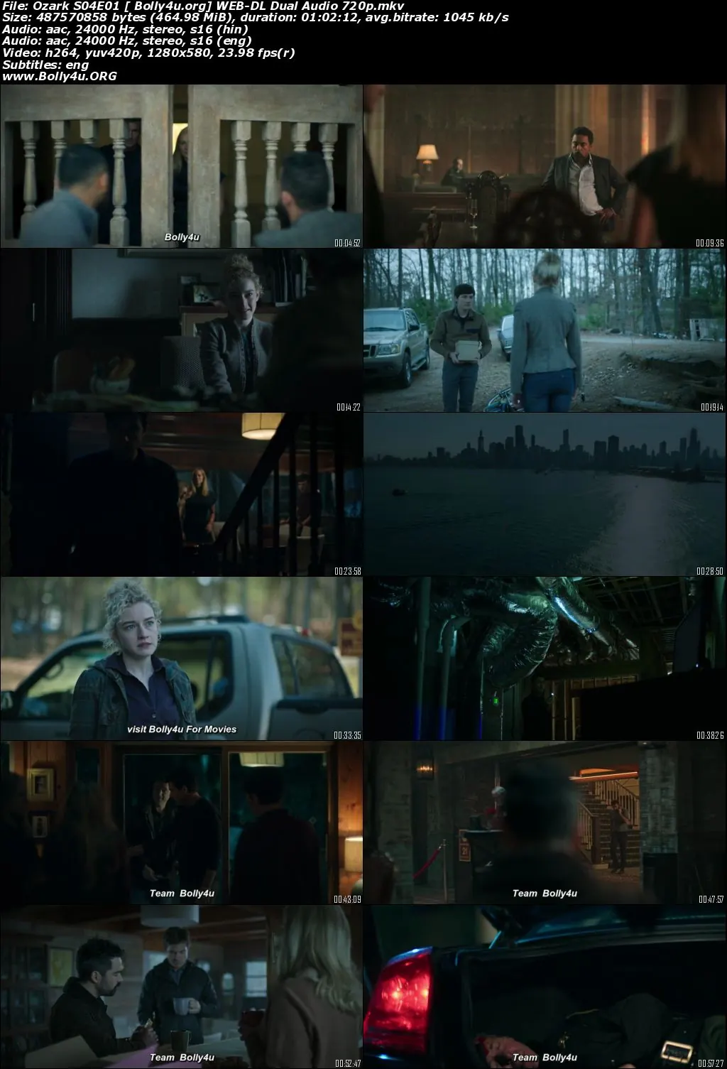 Ozark 2022 WEB-DL 3GB Hindi Dual Audio S04 Download 720p