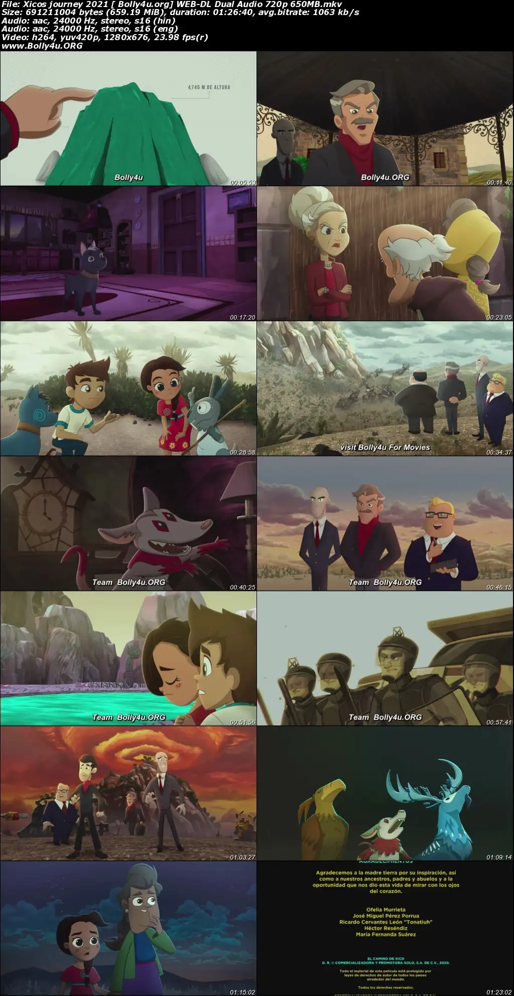 Xicos Journey 2021 WEB-DL 300Mb Hindi Dual Audio 480p Download