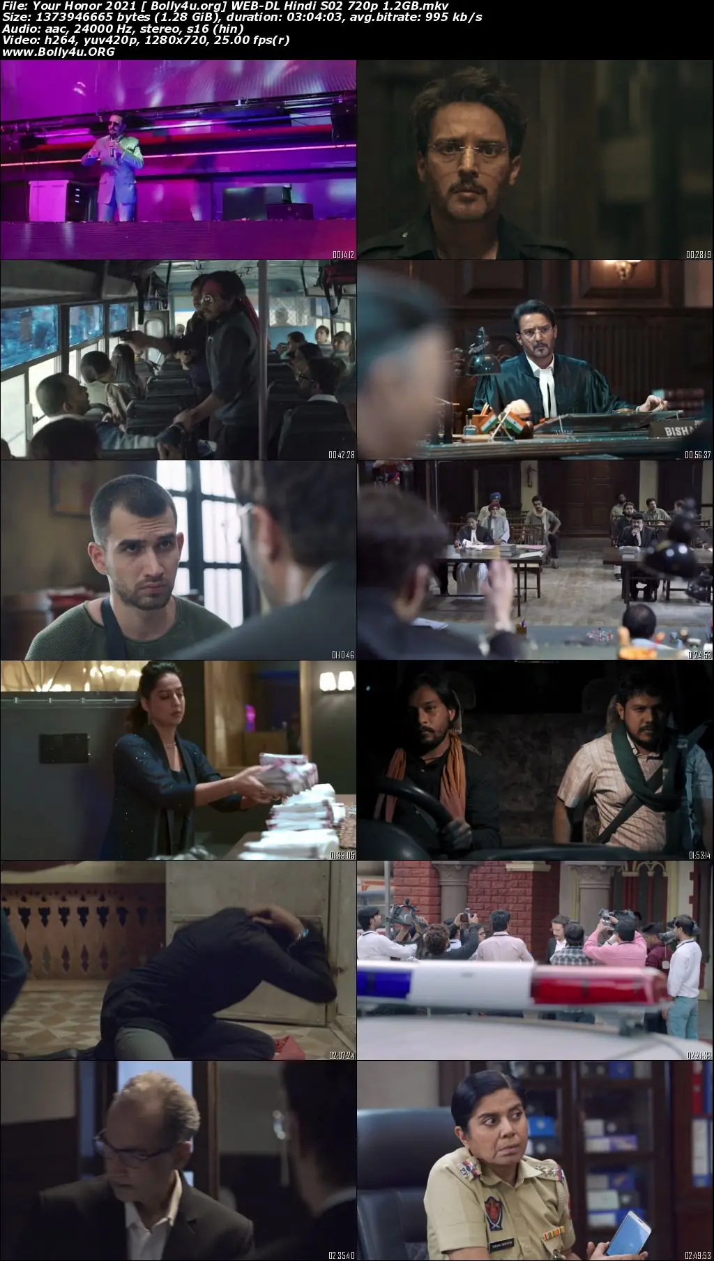 Your Honor 2021 WEB-DL 1.2GB Hindi S02 Download 720p
