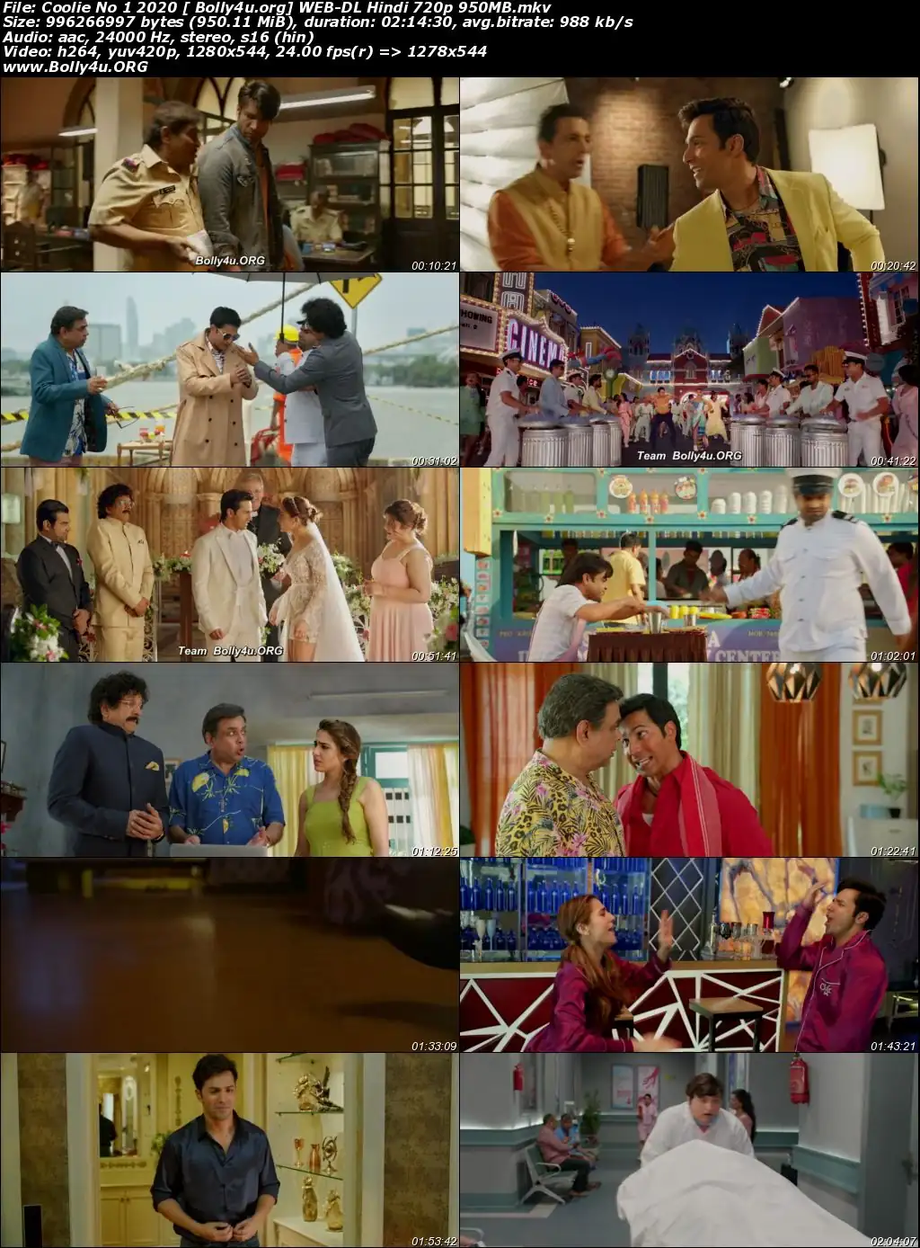 Coolie No 1 2020 WEB-DL 400Mb Hindi Movie Download 480p