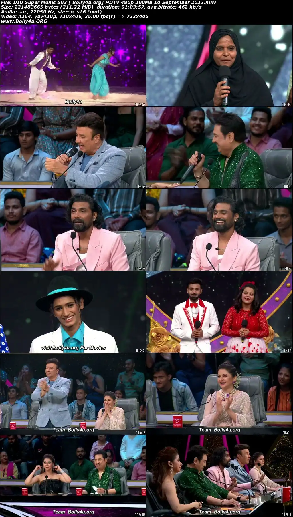 DID Super Moms S03 HDTV 480p 200MB 10 September 2022 Download