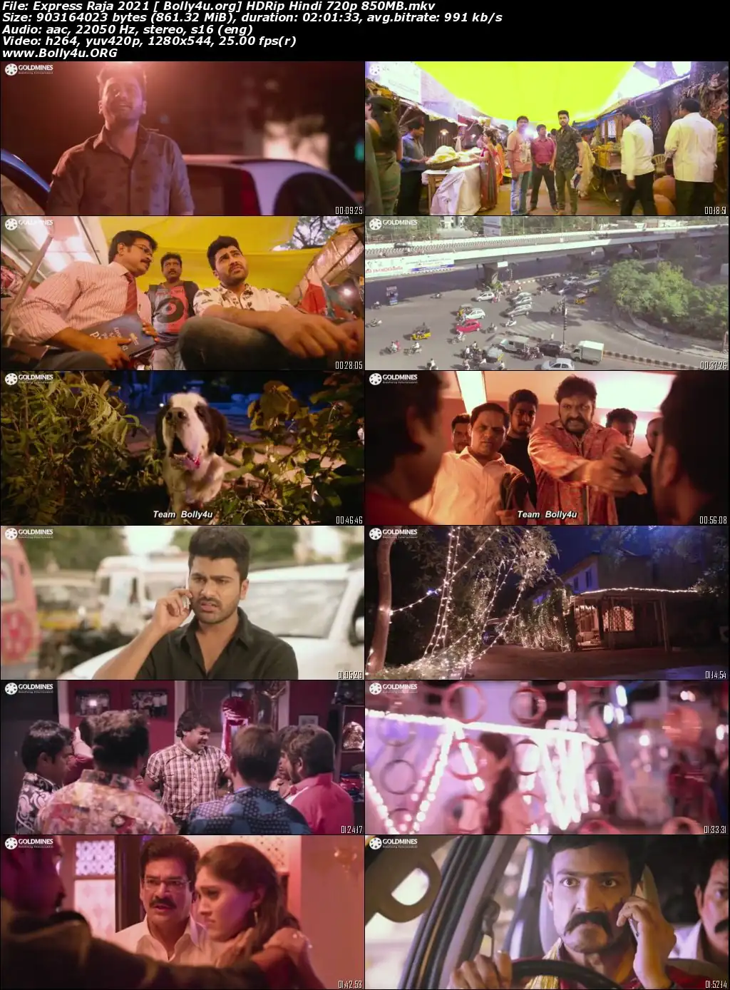 Express Raja 2021 HDRip 850Mb Hindi Dubbed 720p Download