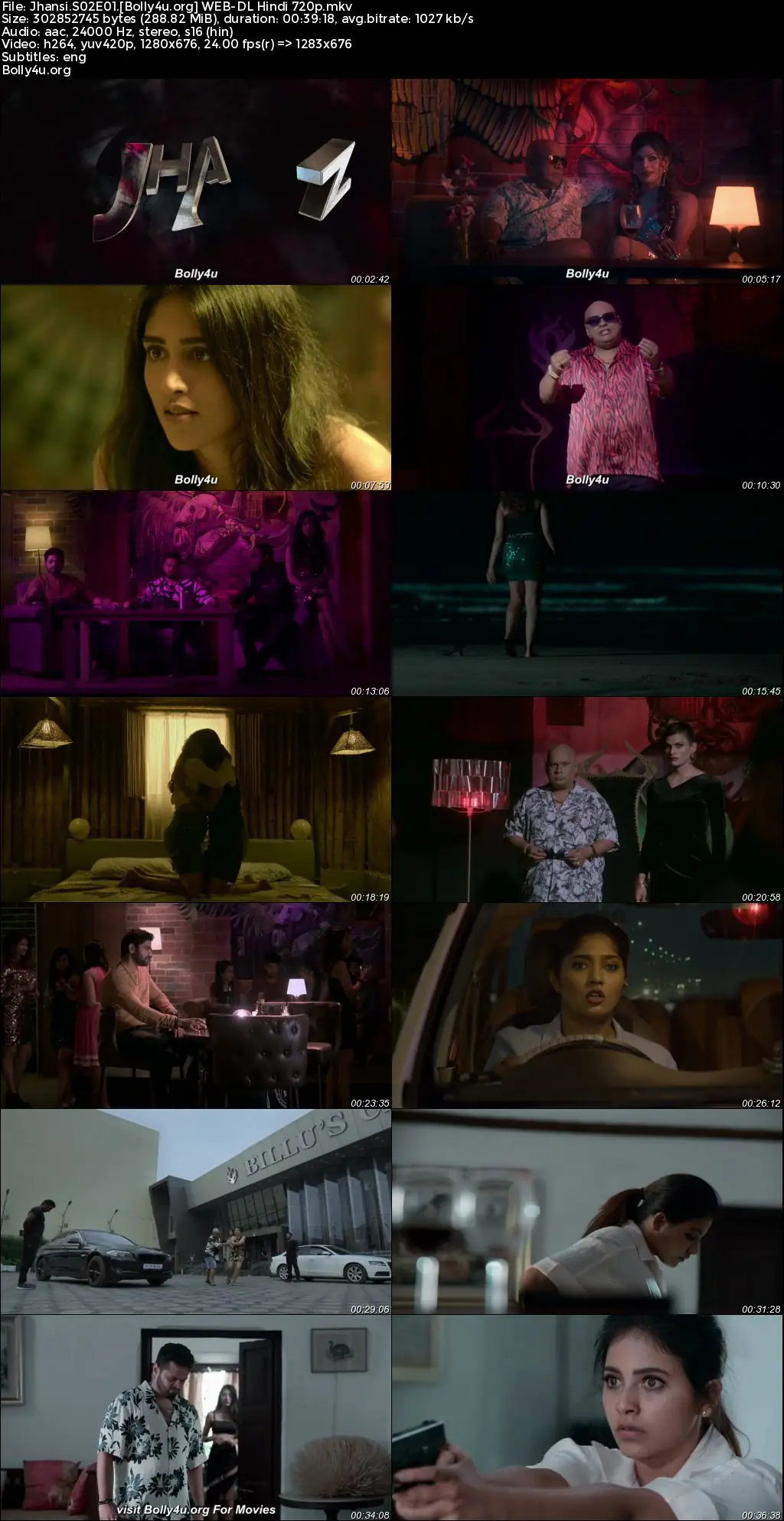 Jhansi 2023 WEB-DL Hindi S02 Complete Download 720p  480p